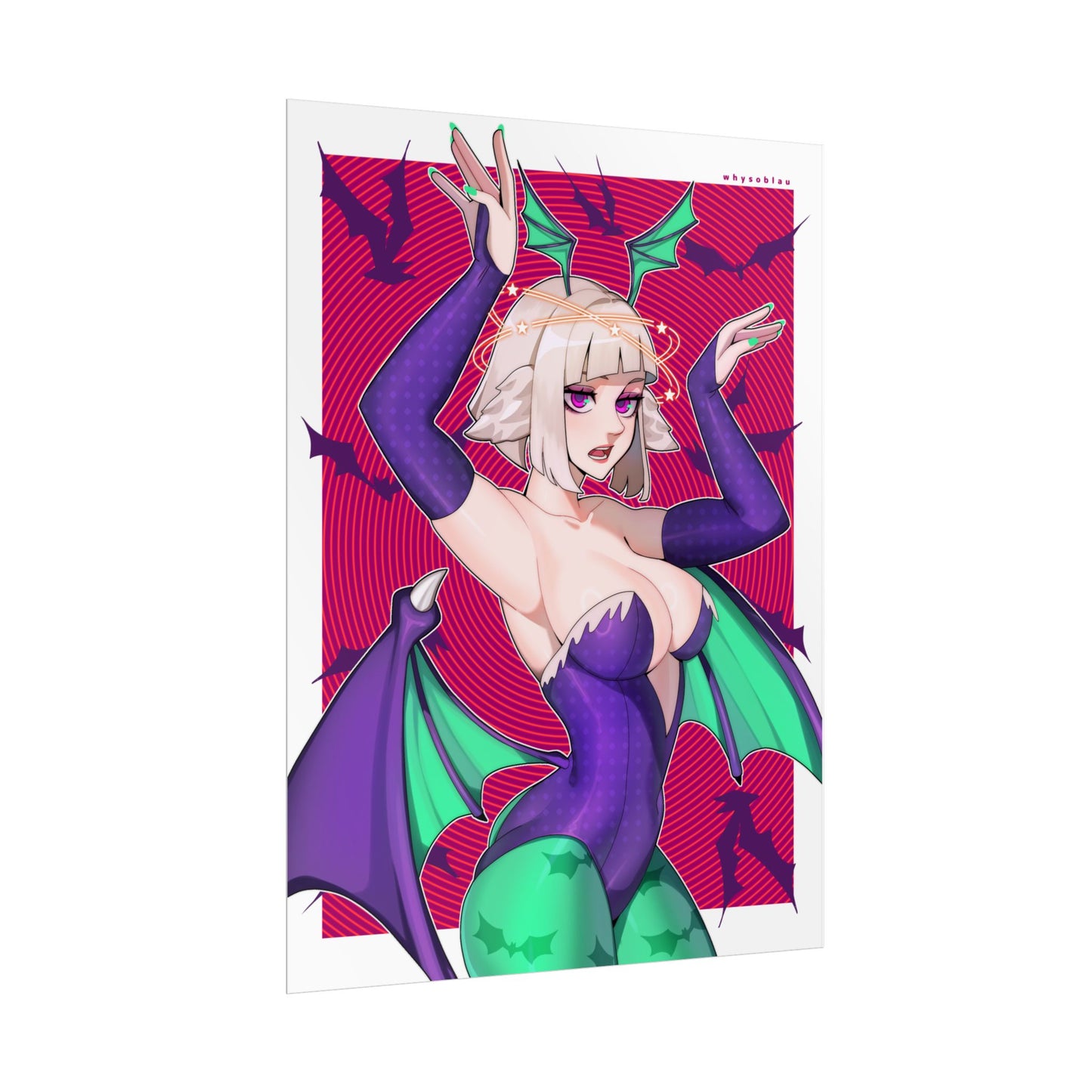 Bobamai “Devilish Pose” Poster