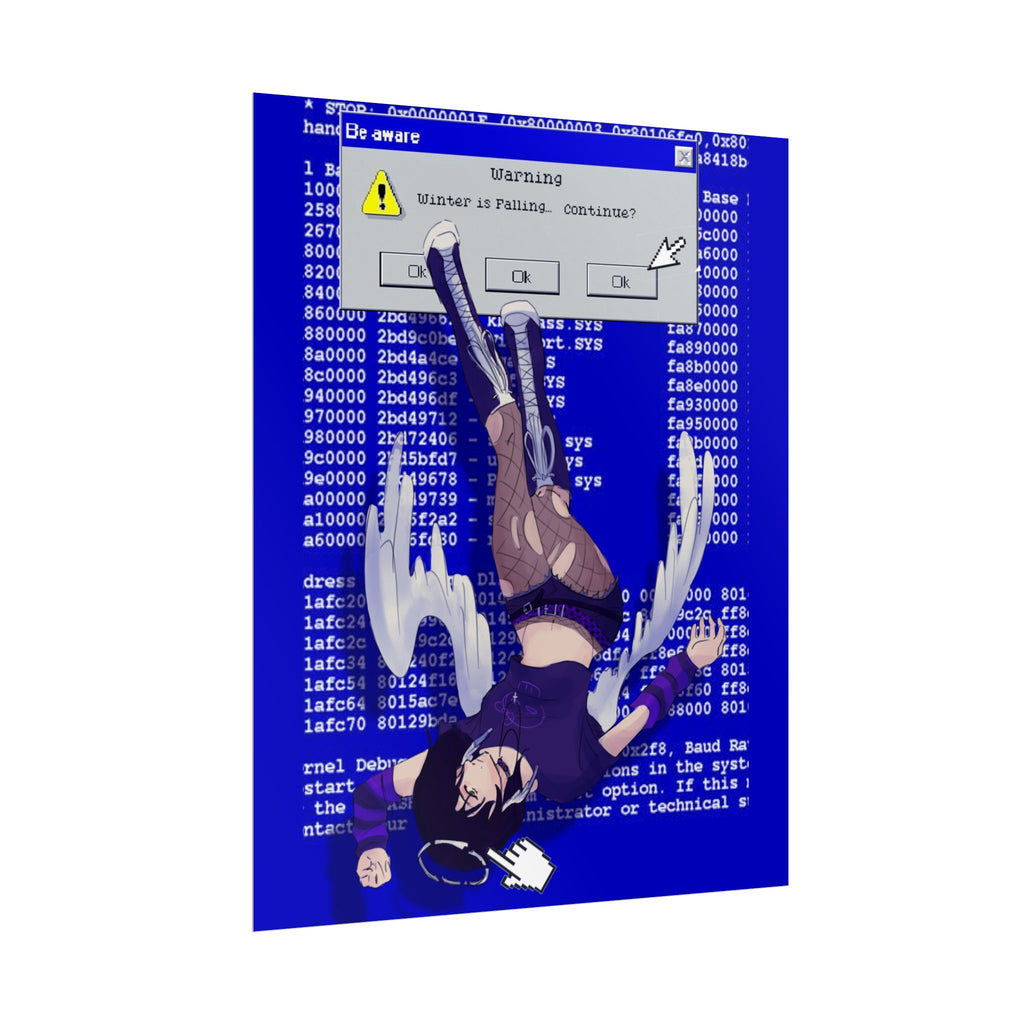 winteris2tired "winteris404'd" Poster