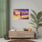 LunarNovaa "Petals at Dusk" Poster