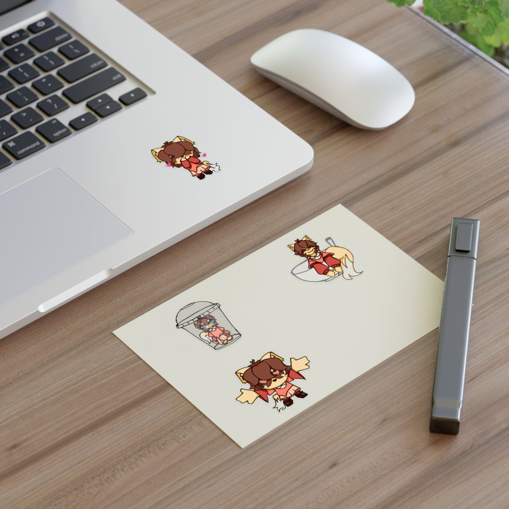 WoofWolf "Horsing around" Sticker Sheet