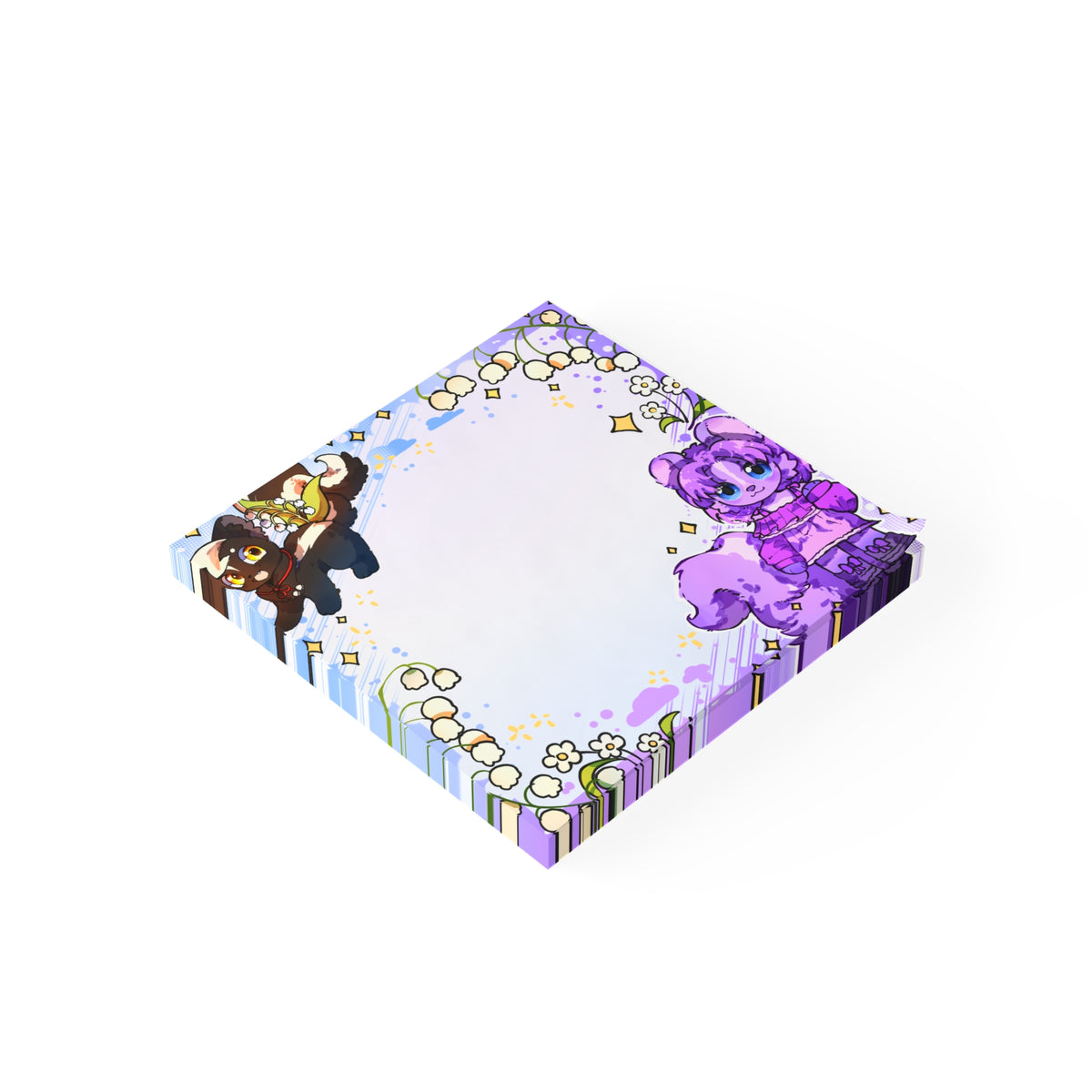 VerbenaVT "Furry" Sticky Notes