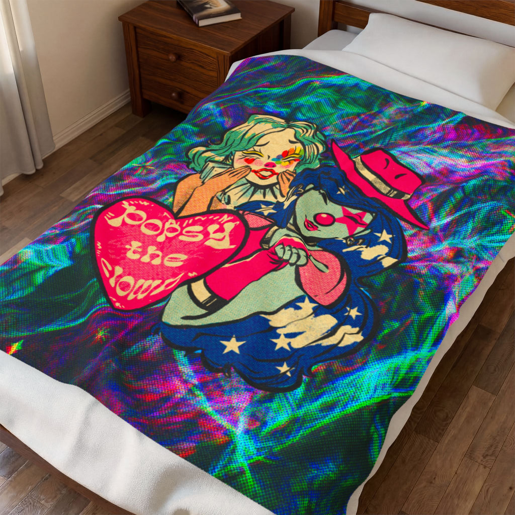 PopsyTheClown "ArtPopsy" Blanket
