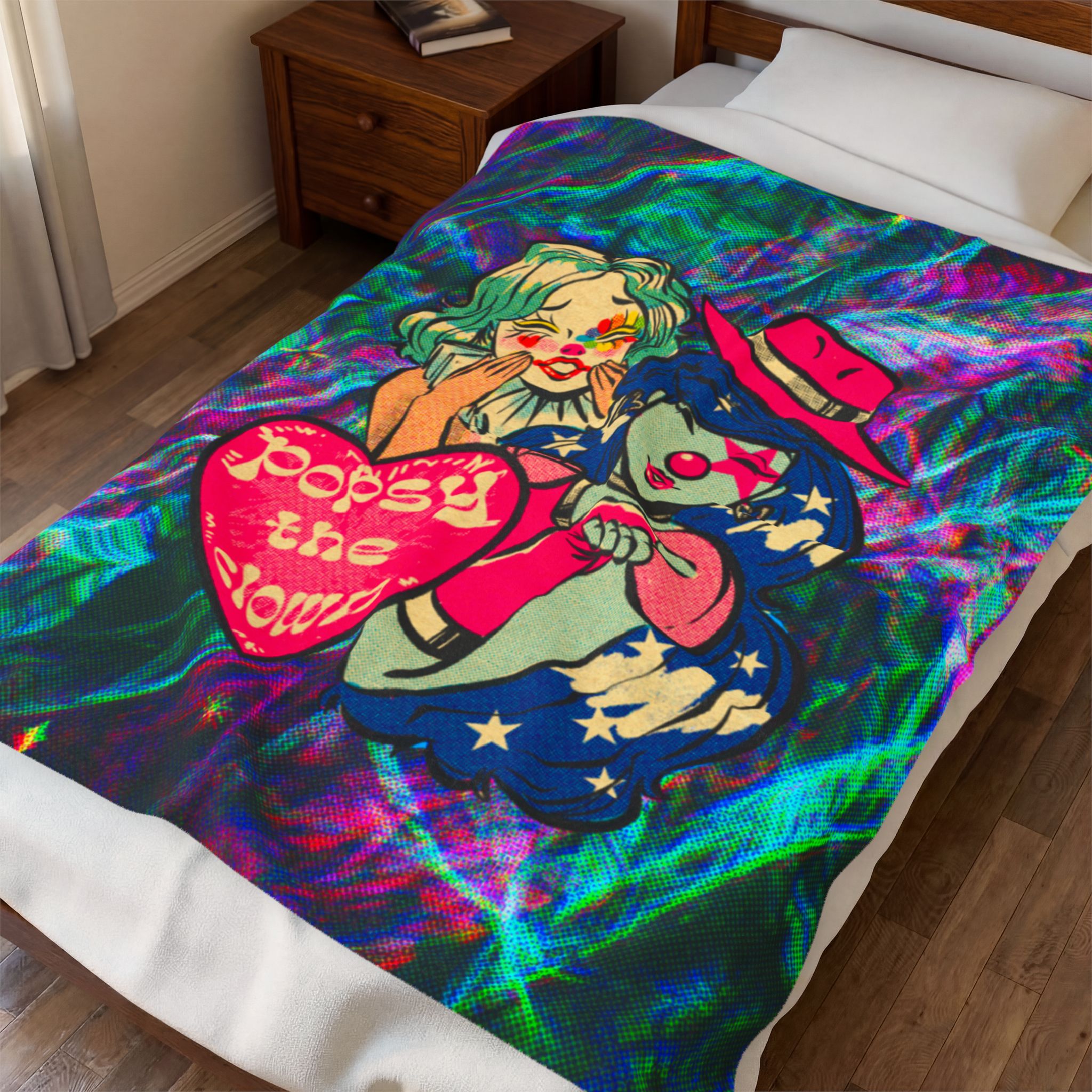 PopsyTheClown "ArtPopsy" Blanket