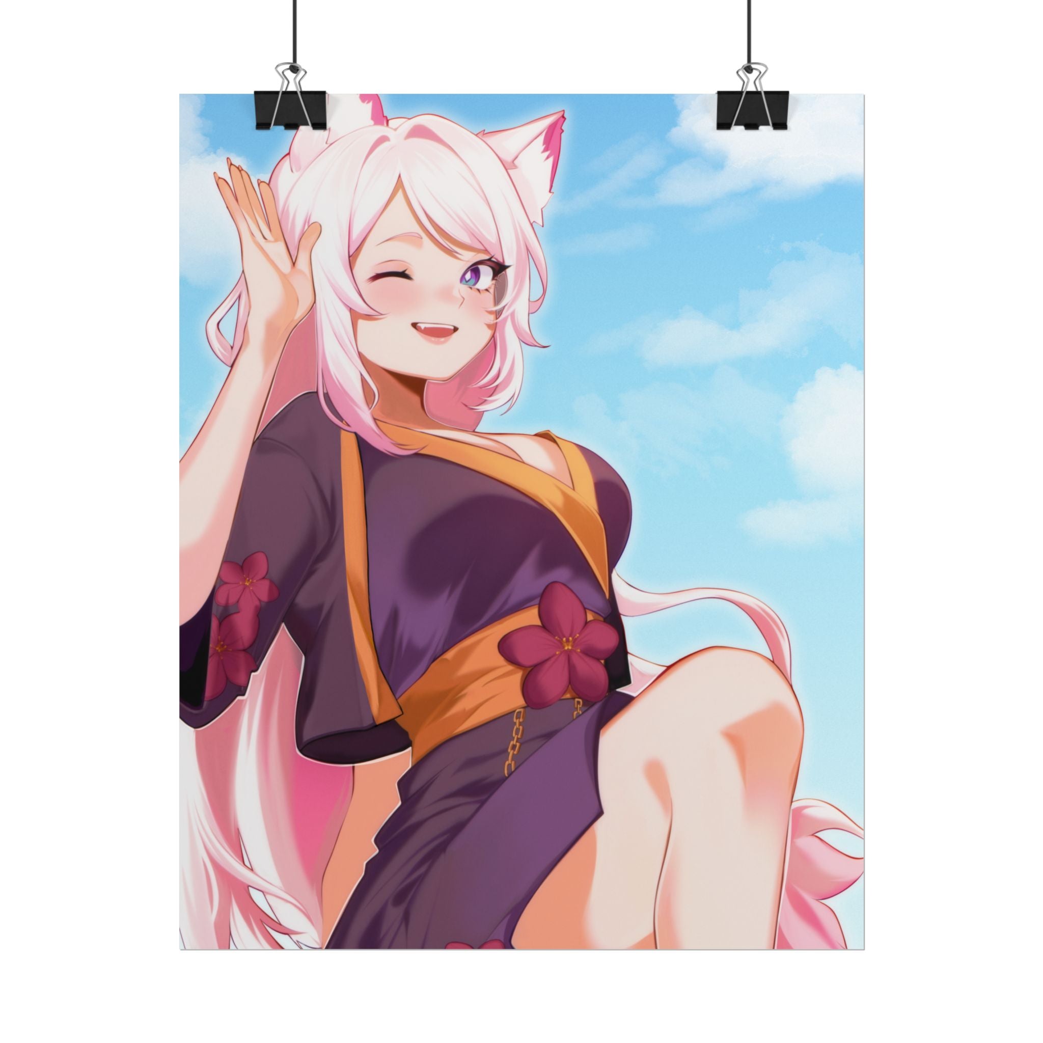AkiyoKumi "Wave" Poster