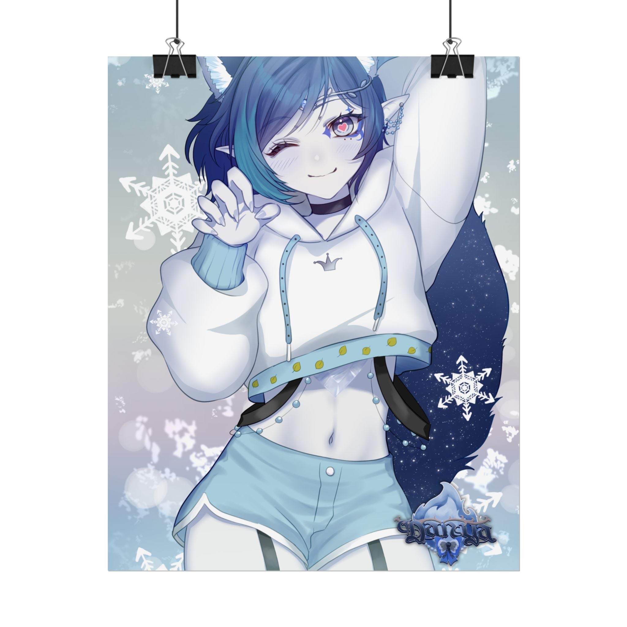 Danya "Frozen Sparkle" Poster