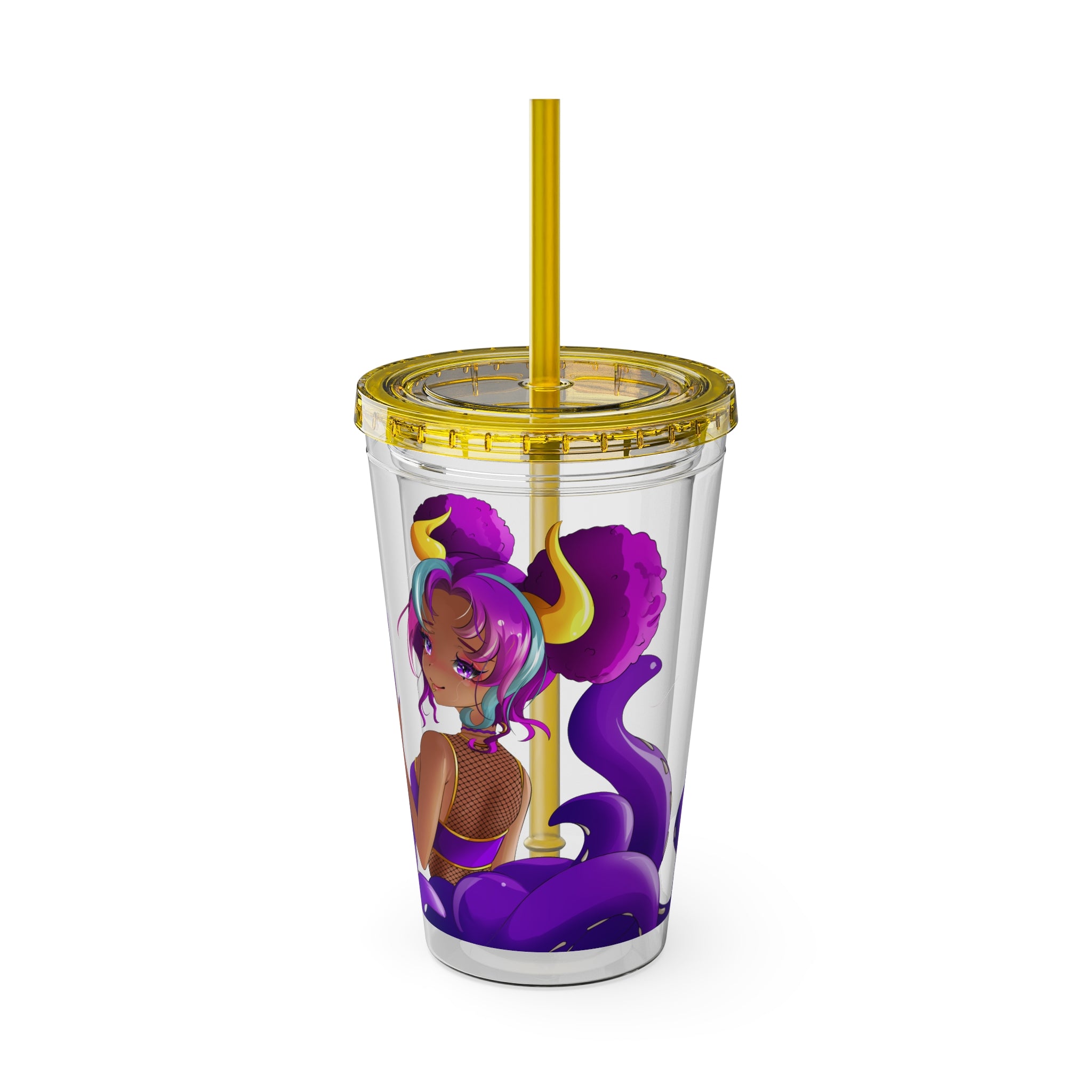 ThirsTeeWitch "Tentacle" Acrylic Tumbler