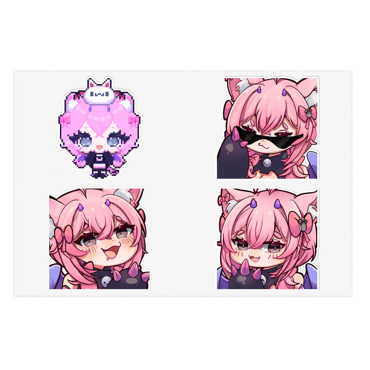 KatDragonz Sticker Sheet 2