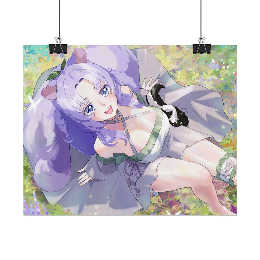 VerbenaVT "Garden Rest" Poster