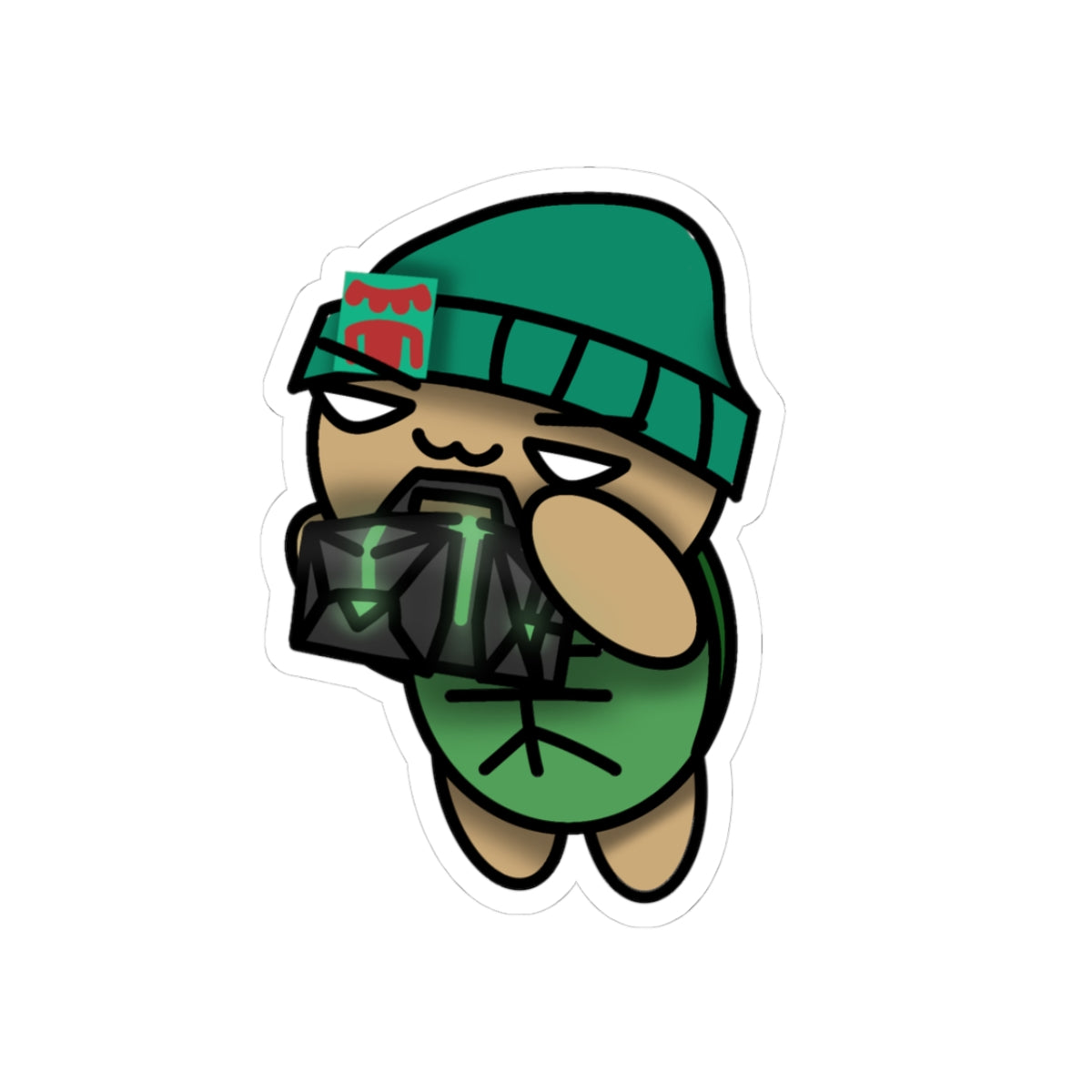 browntulstar "#BrownieVAL" Sticker