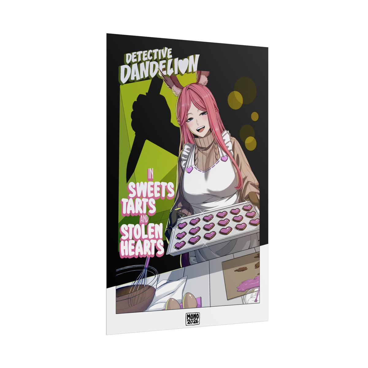Detective Dandelion "Sweet Tarts & Stolen Hearts" Poster