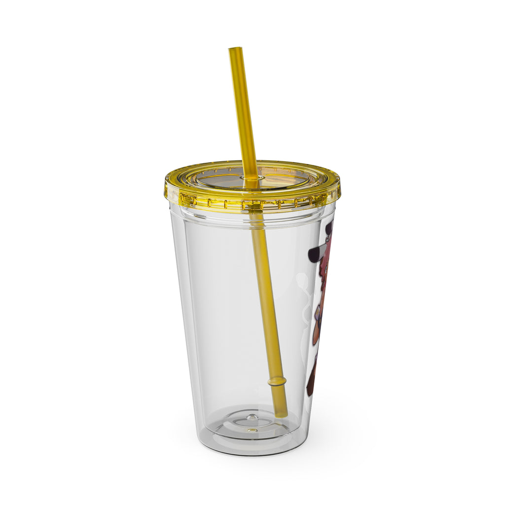 PeachPelle "Cheeky Satyr" Acrylic Tumbler