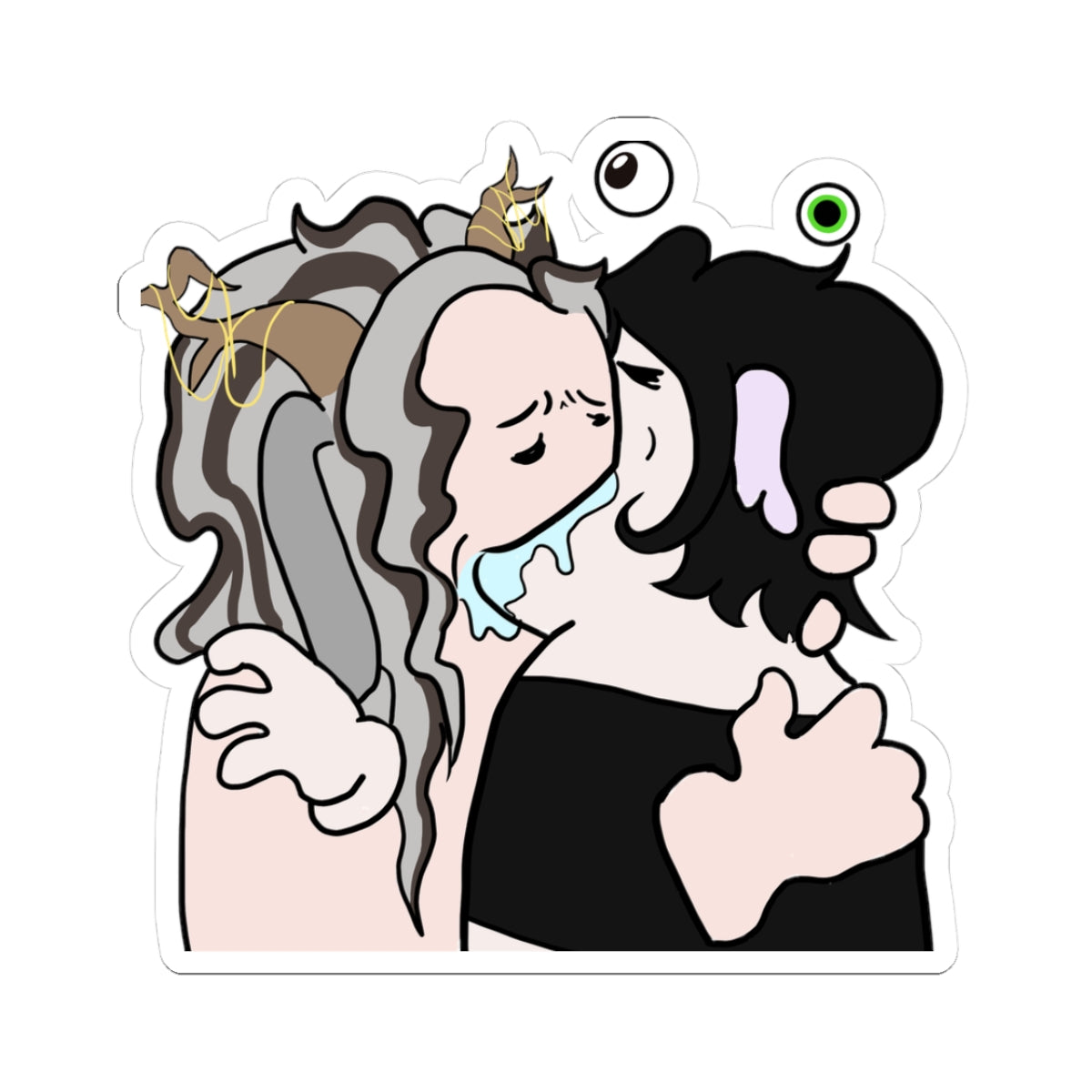 winteris2tired "Sloppy Makeout" Sticker