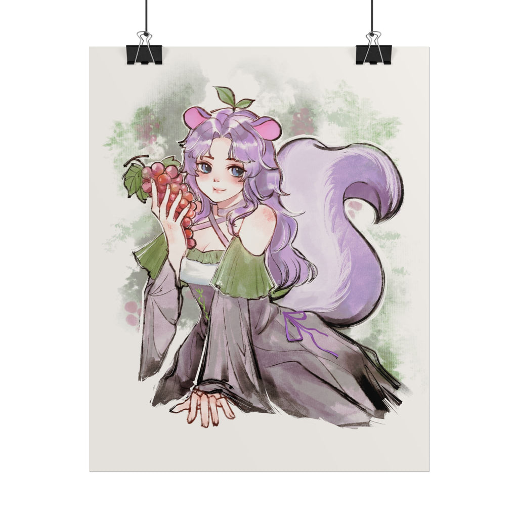 VerbenaVT "Grape Offering" Poster