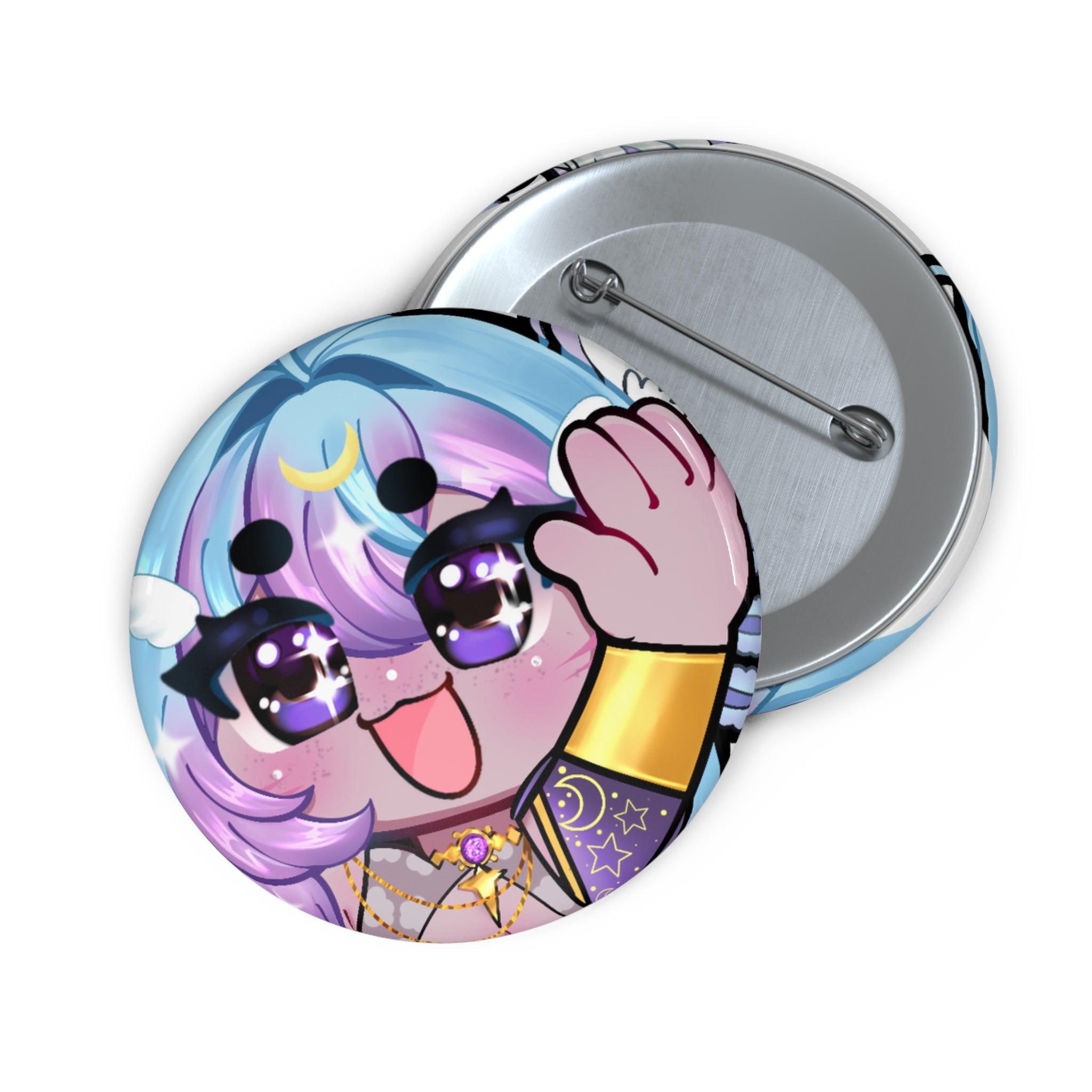 echosofferra "Wave" Pin Button