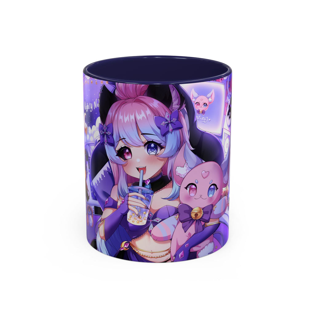 "Time To Stream!" Nighty Neko Mug