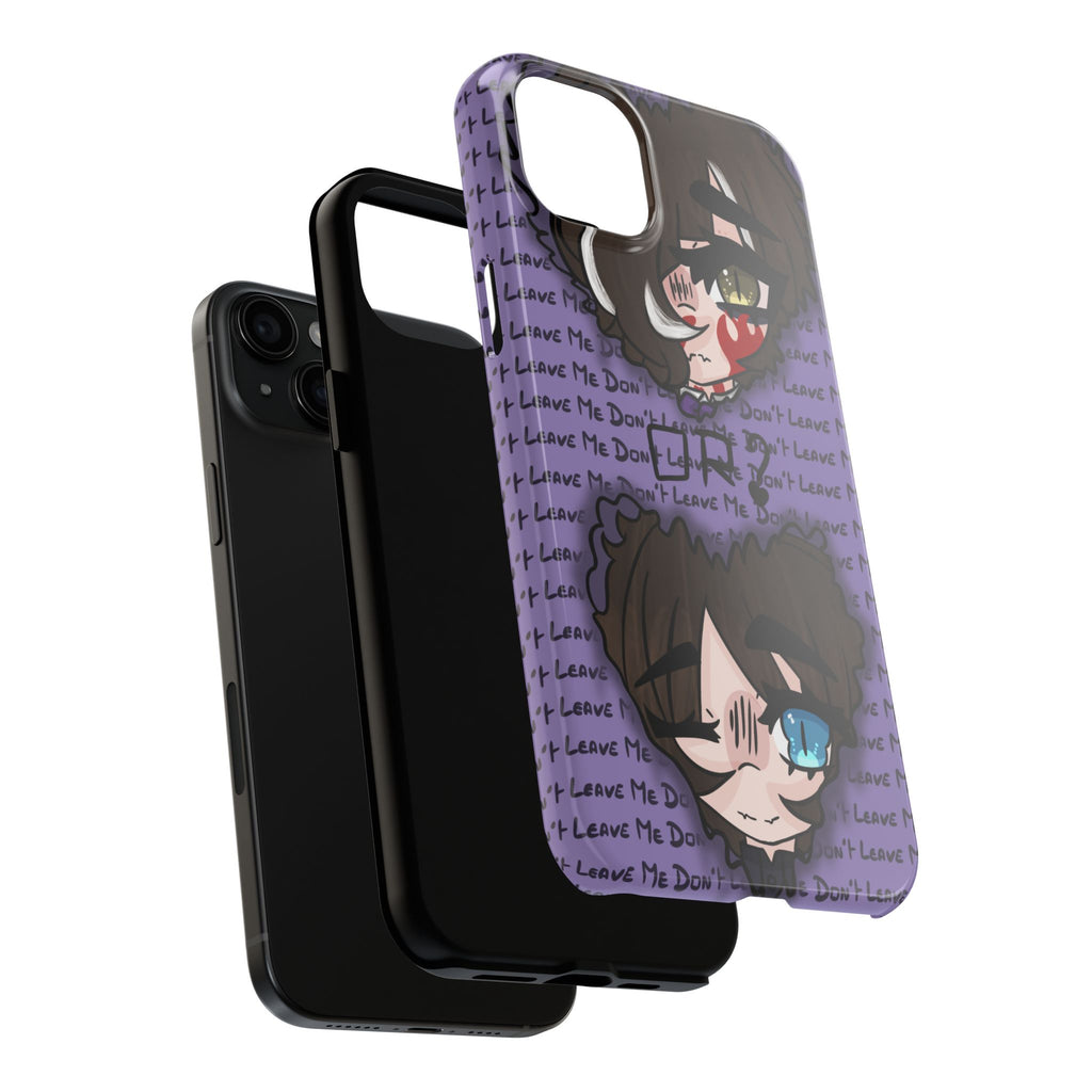 Renée Lysobore "Me or Them" Phone Case