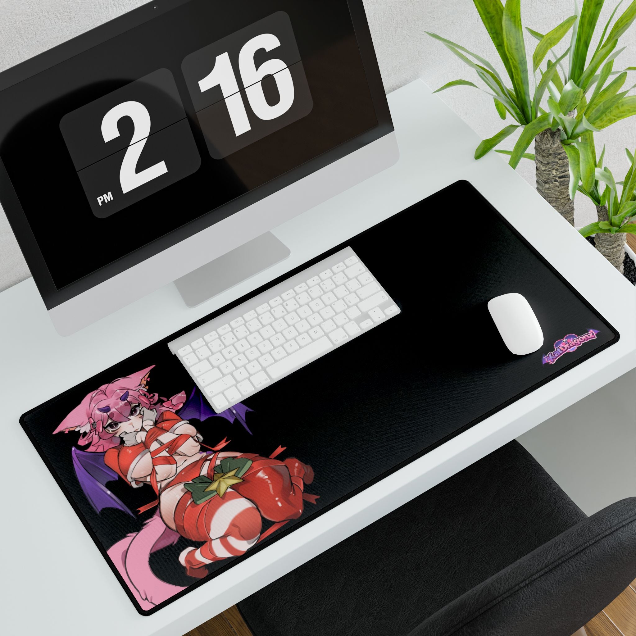 Christmas Vtuber Deskmat - Left