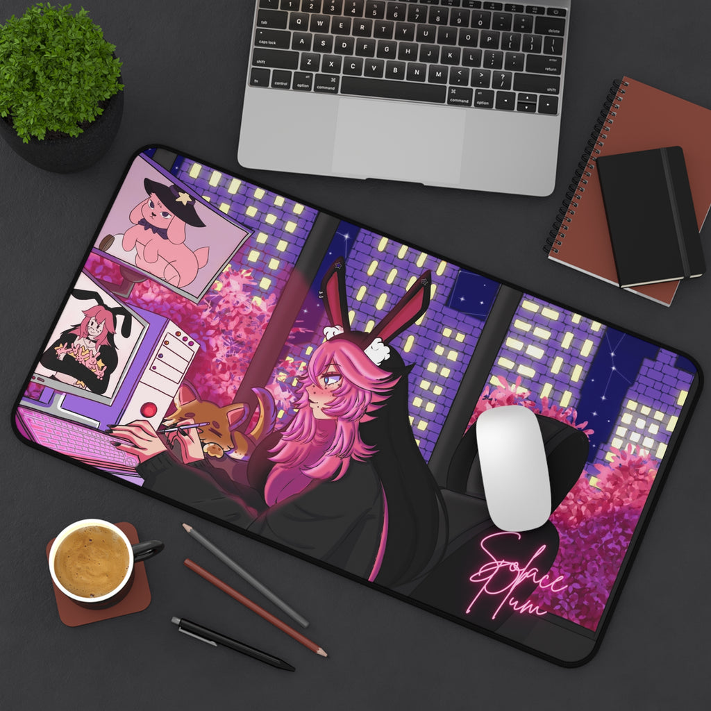 Solace Plum Lofi Deskmat