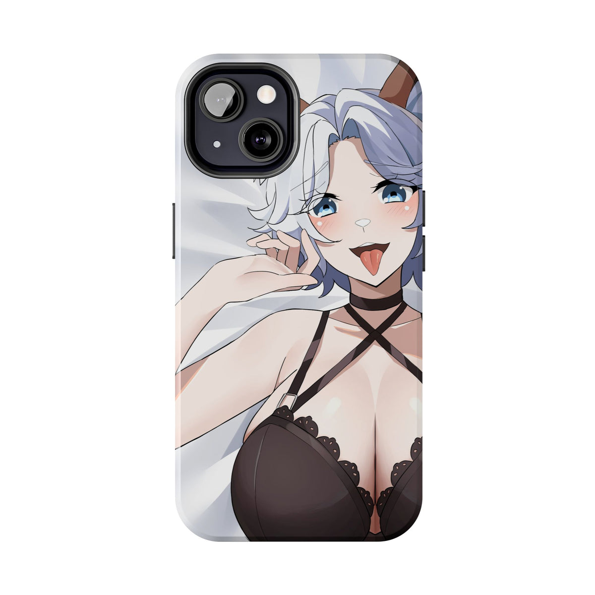 hauntedcorgi "Tongue Out" Phone Case