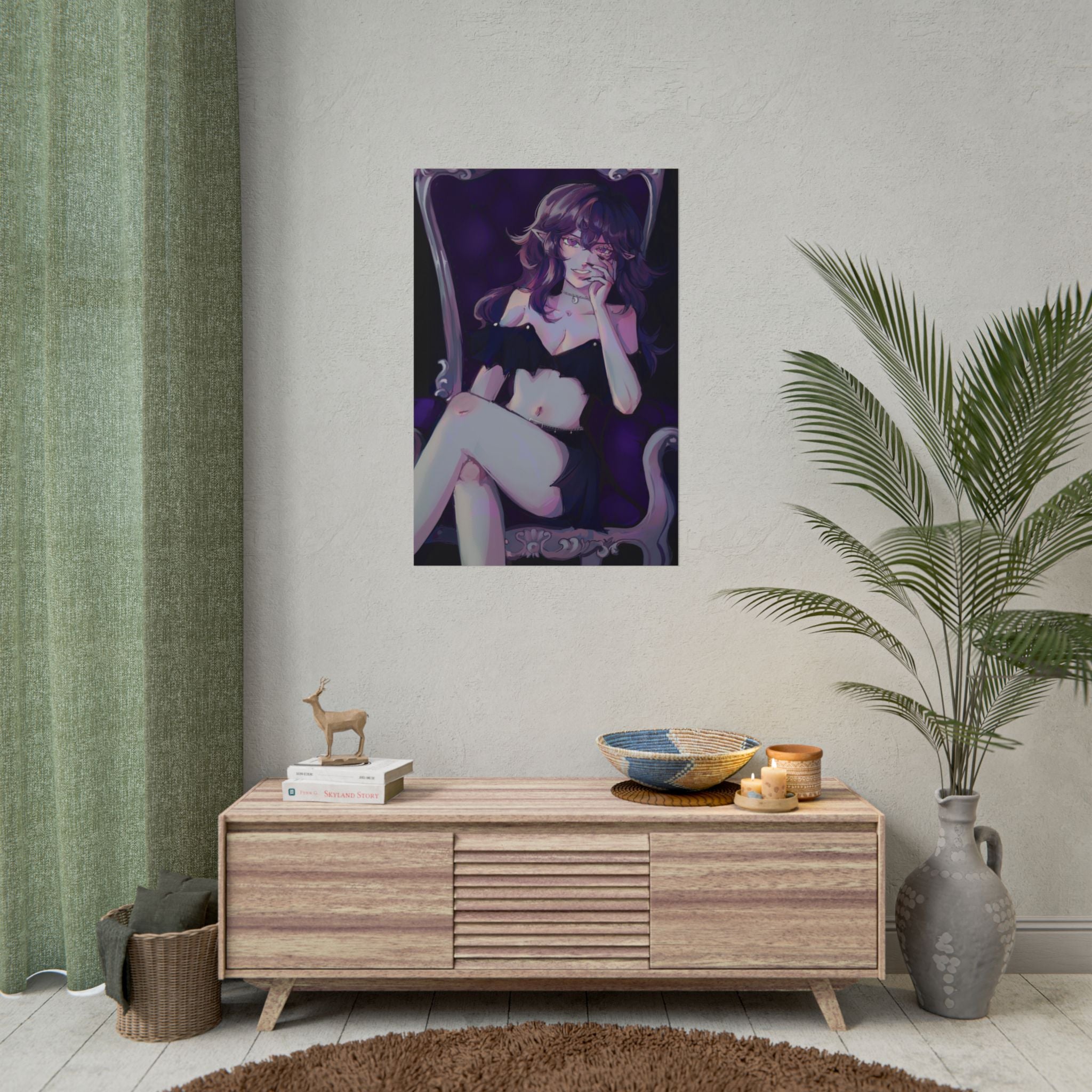 Una Throne Poster
