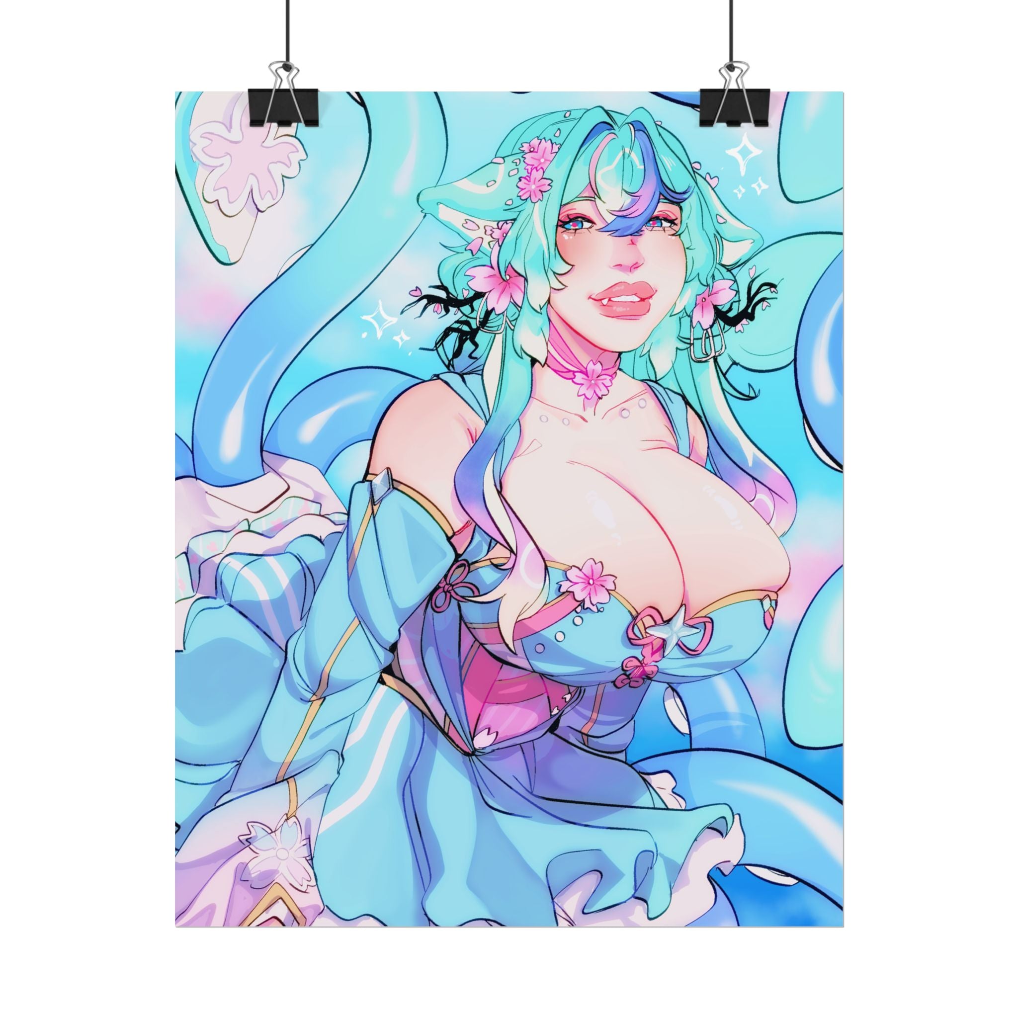 Eggie Weggie "Blossom Tide" Poster