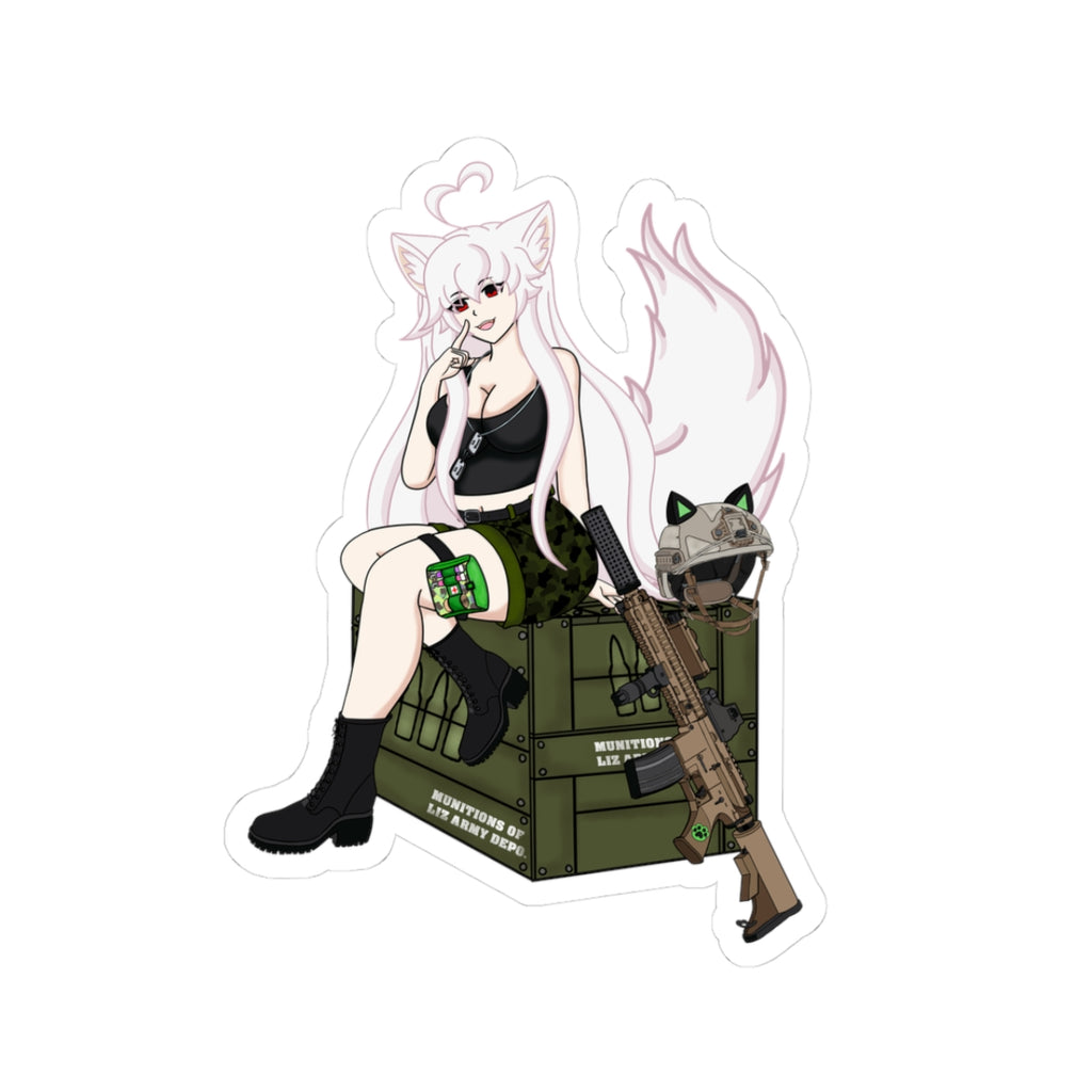Combat Liz Sticker