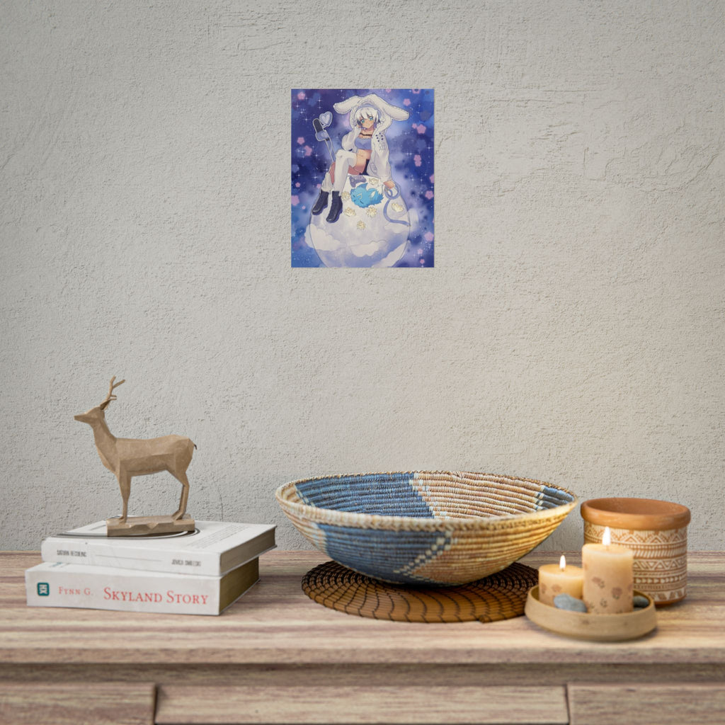 AshenMei Moon Poster