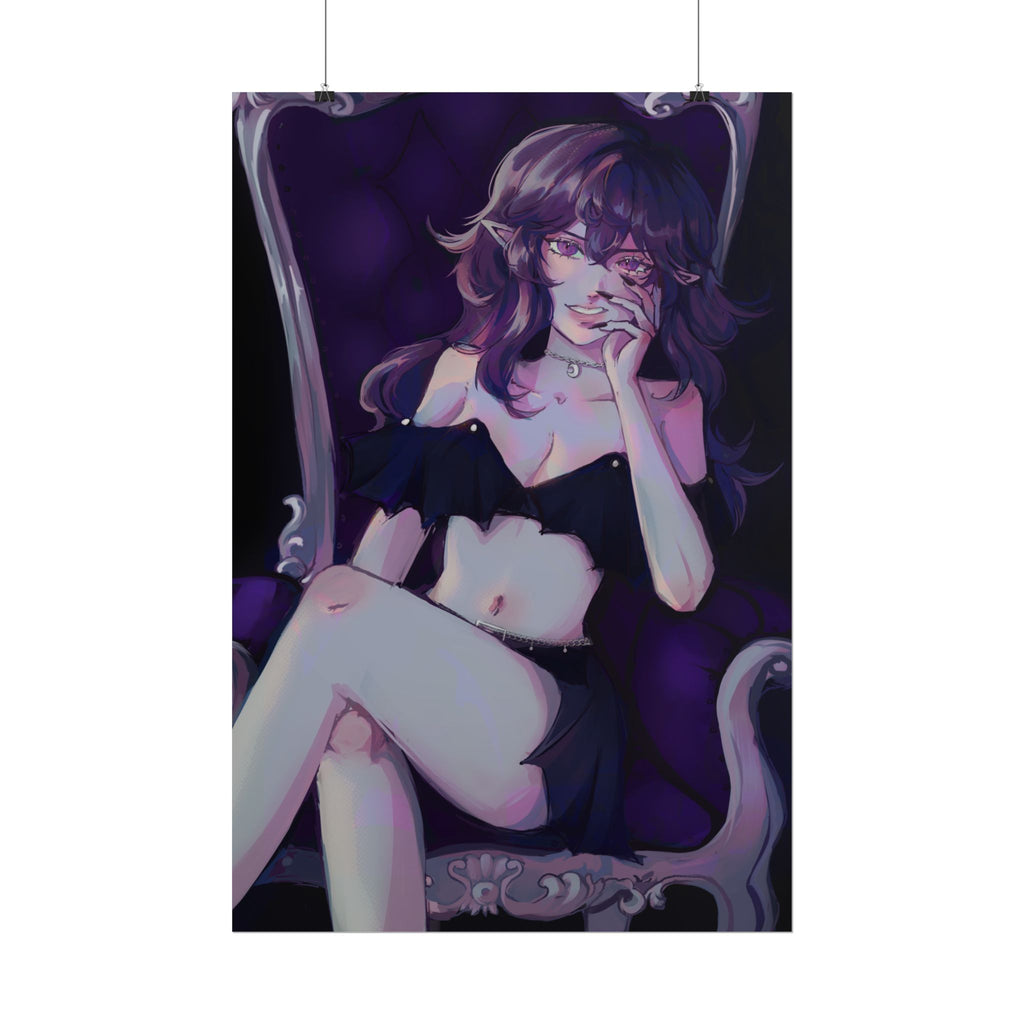 Una Throne Poster