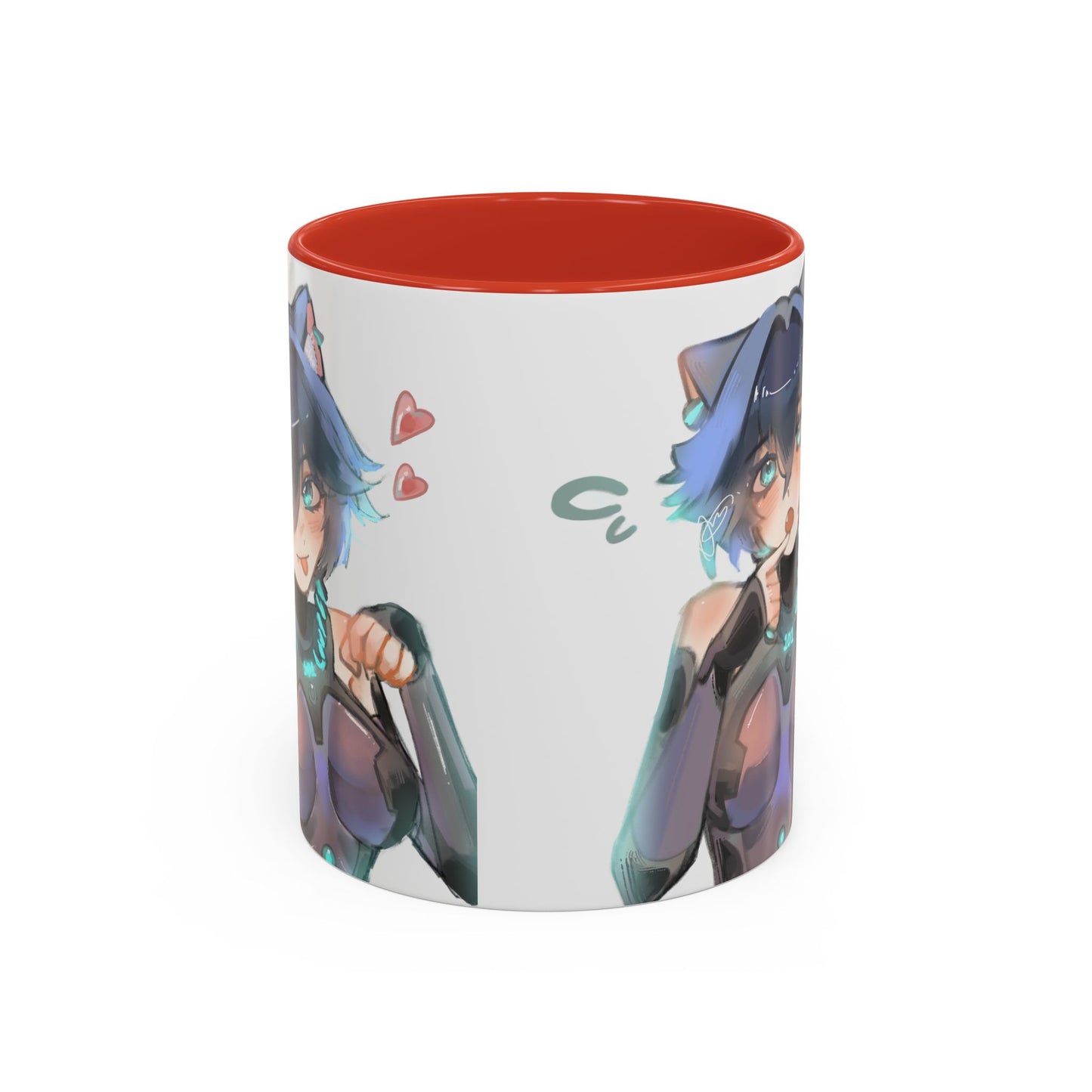 Eilucat Painted Mug