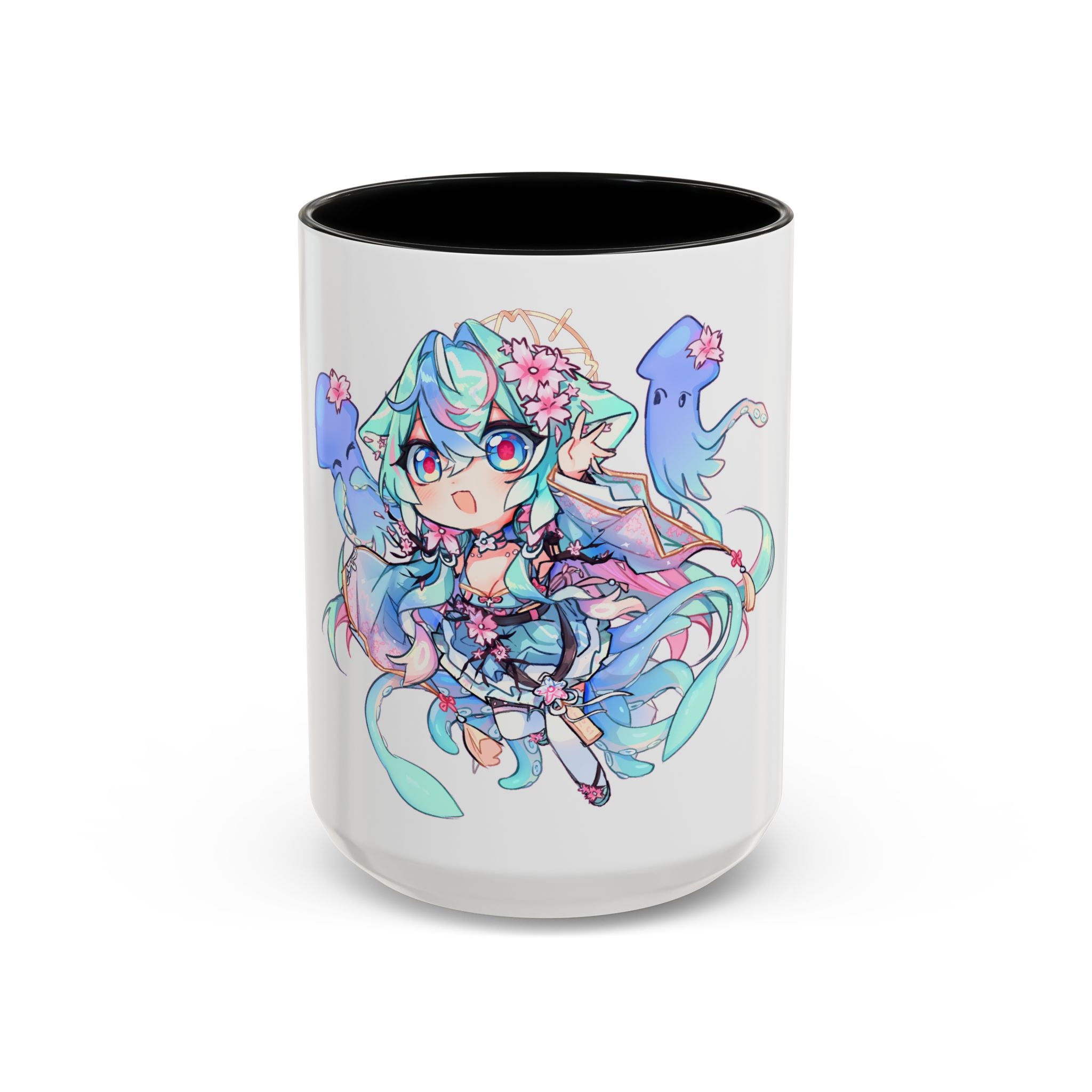 Eggie Weggie "Squid Friends" Accent Mug