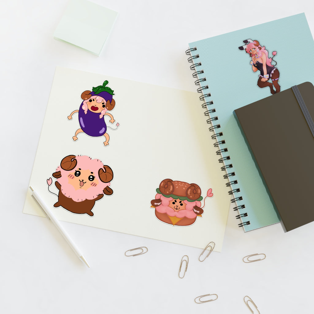 PeachPelle "Quirky Satyr" Sticker Sheet
