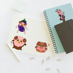 PeachPelle "Quirky Satyr" Sticker Sheet