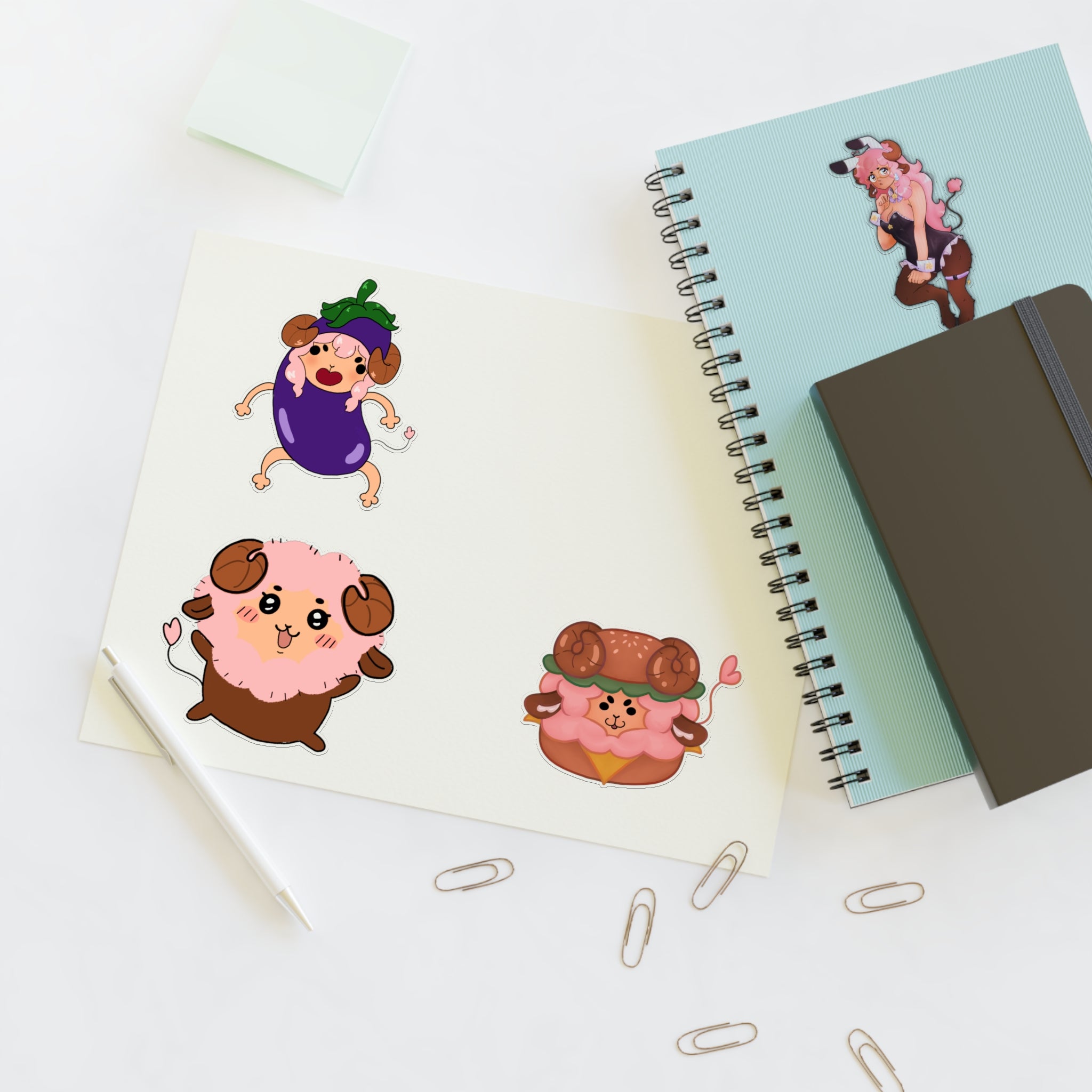 PeachPelle "Quirky Satyr" Sticker Sheet