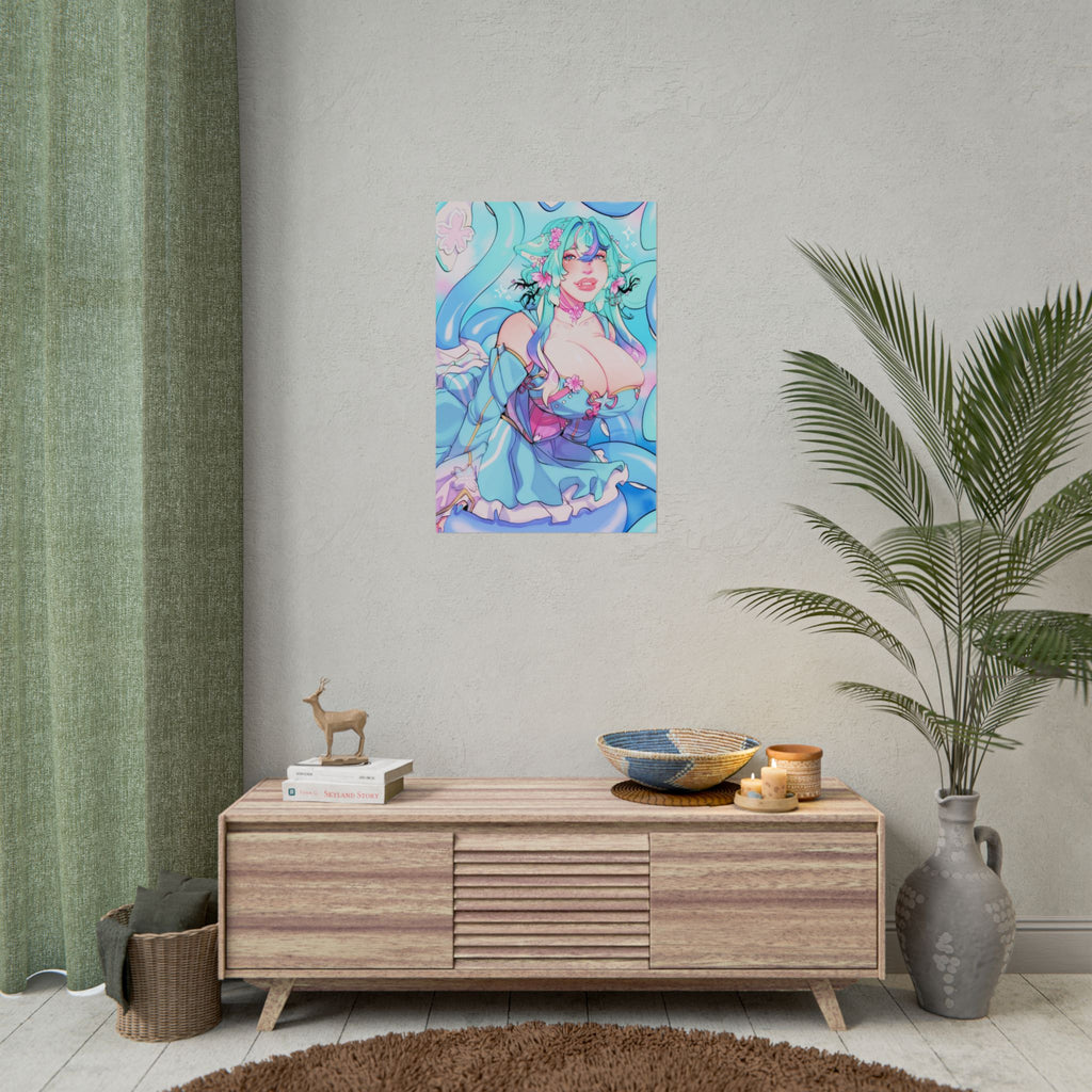 Eggie Weggie "Blossom Tide" Poster