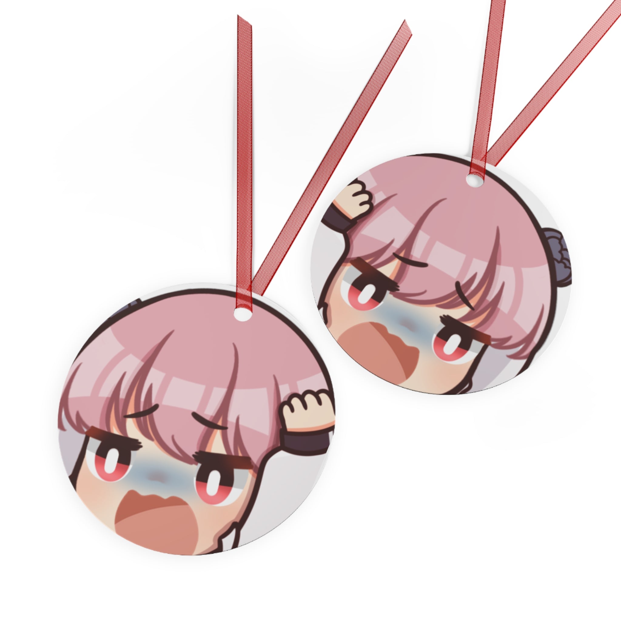 HanamiMomo "Panicked" Ornament