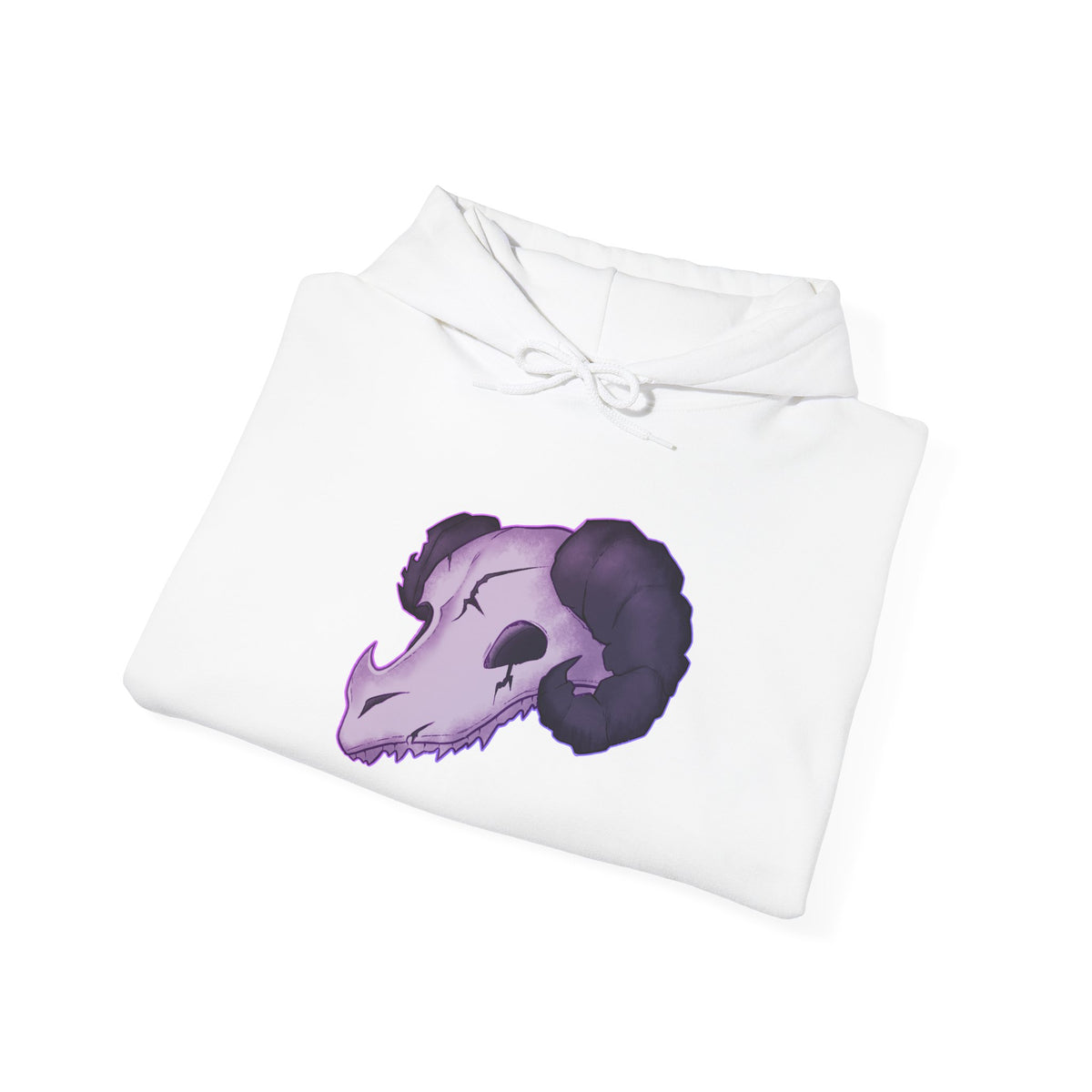 VickraAlnova "Horned Skull" Designer Hoodie
