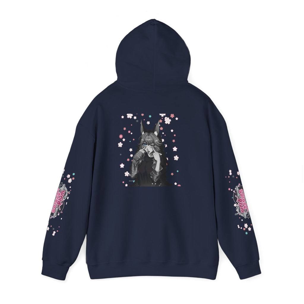 Solace Plum BW "Blep" Designer Hoodie