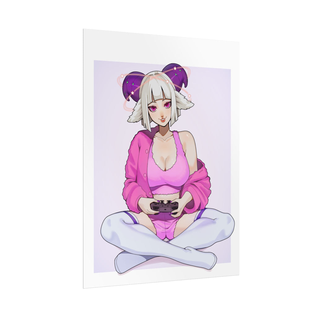 Cozy Gamer Bobamai Poster