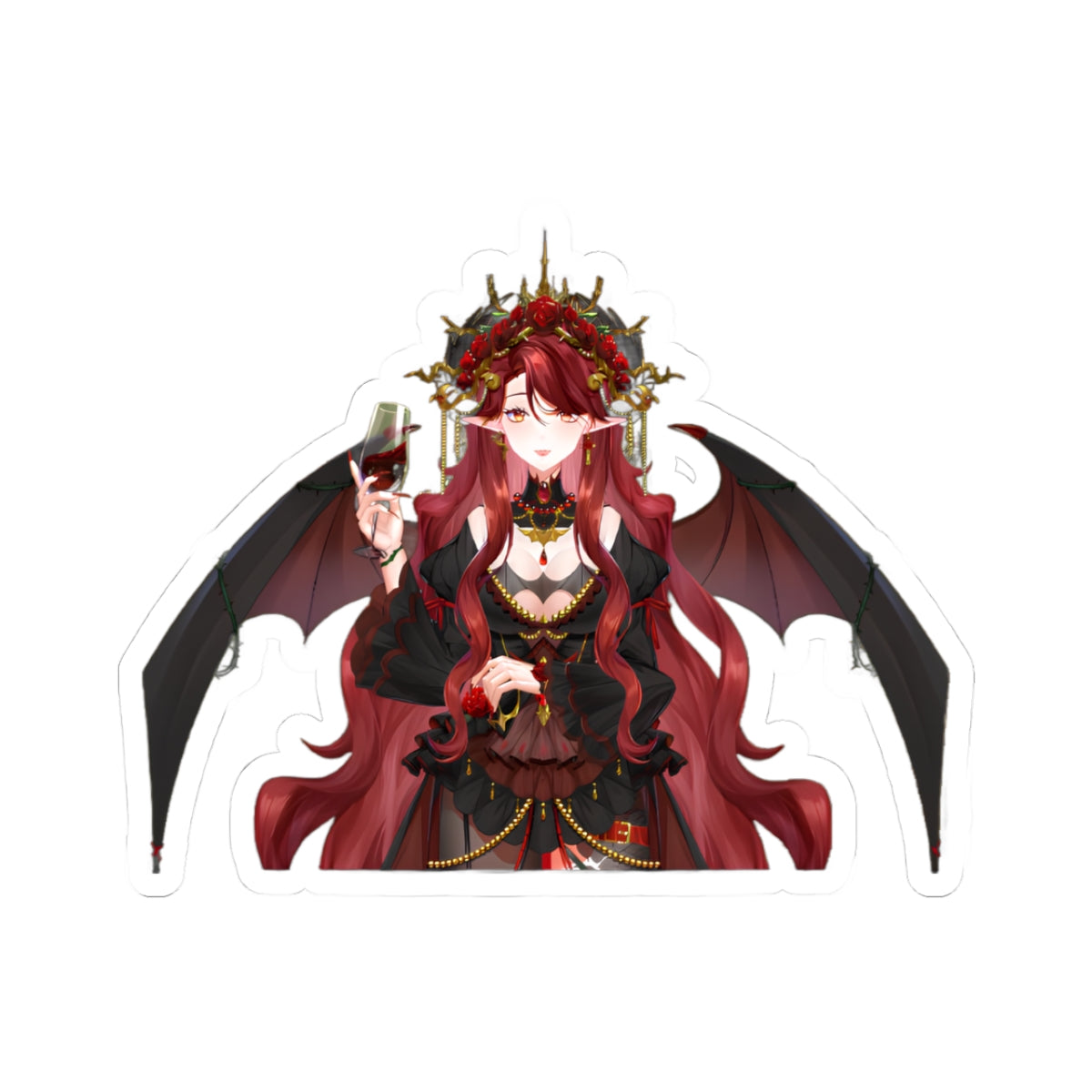 Lady Valantine Sticker