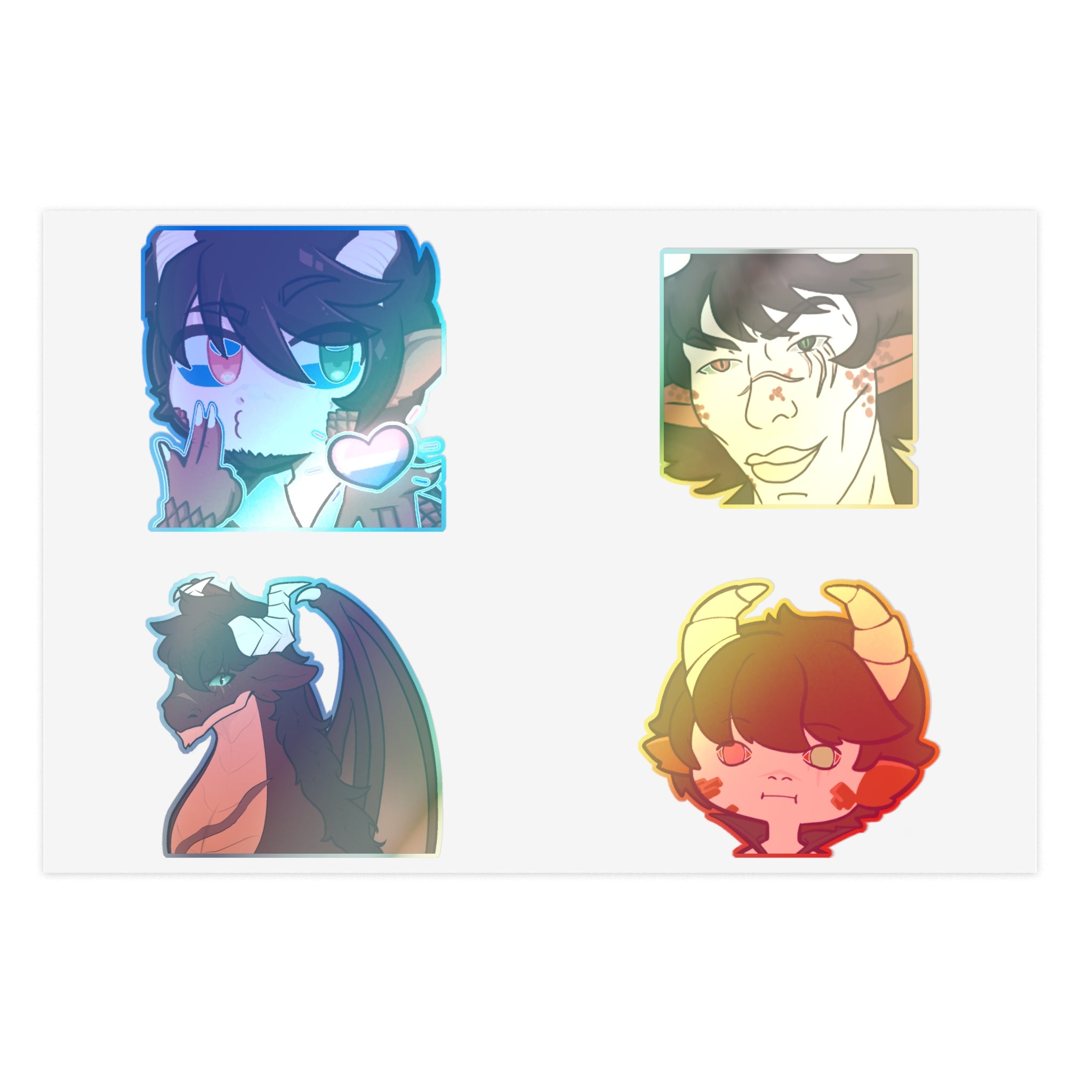 reddragon69069 Sticker Sheet