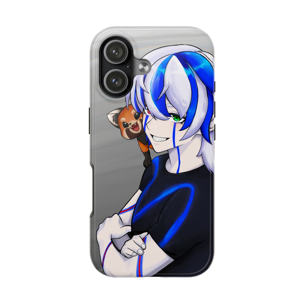 Ray Xash "Red Panda Companion" Phone Case