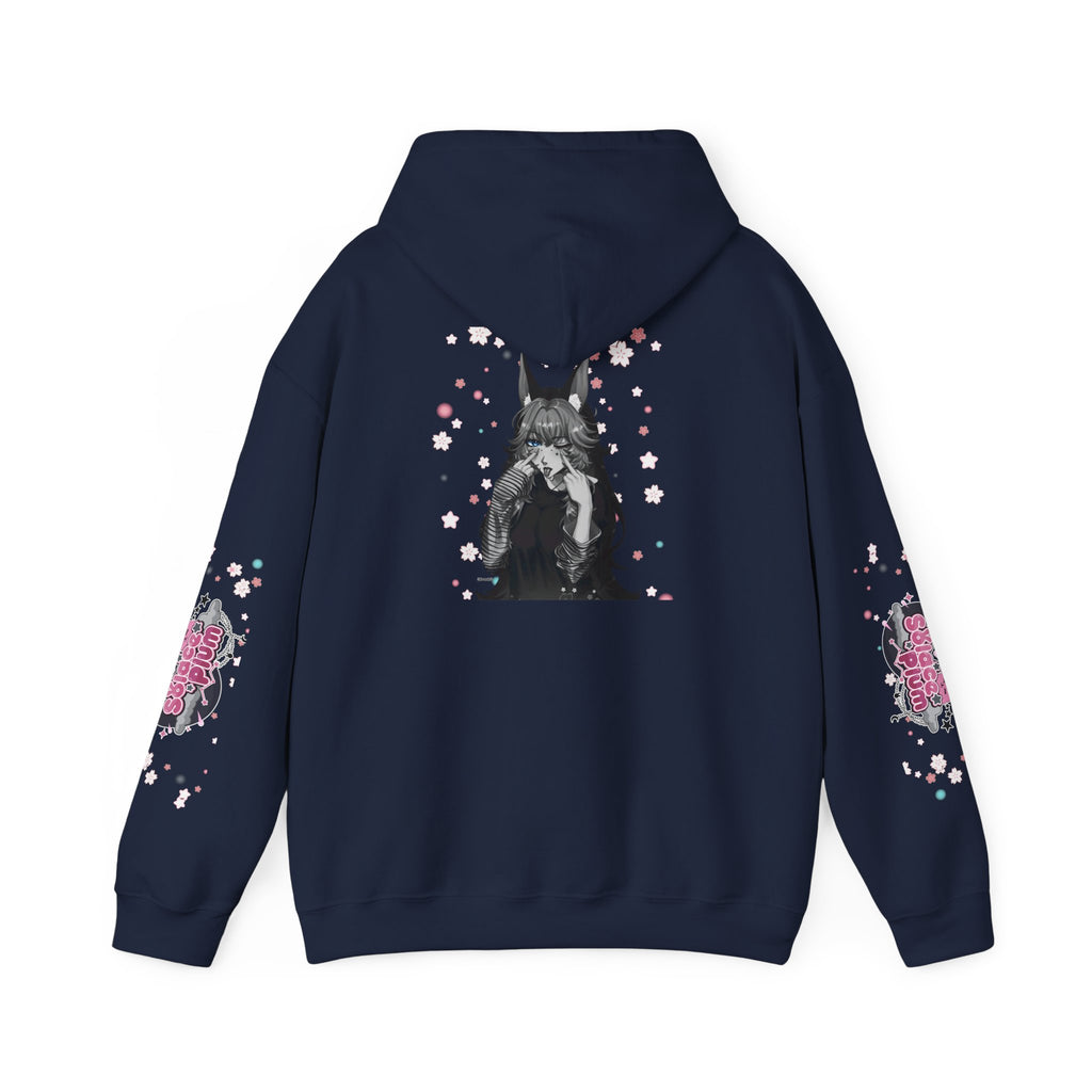 Solace Plum BW "Blep" Designer Hoodie