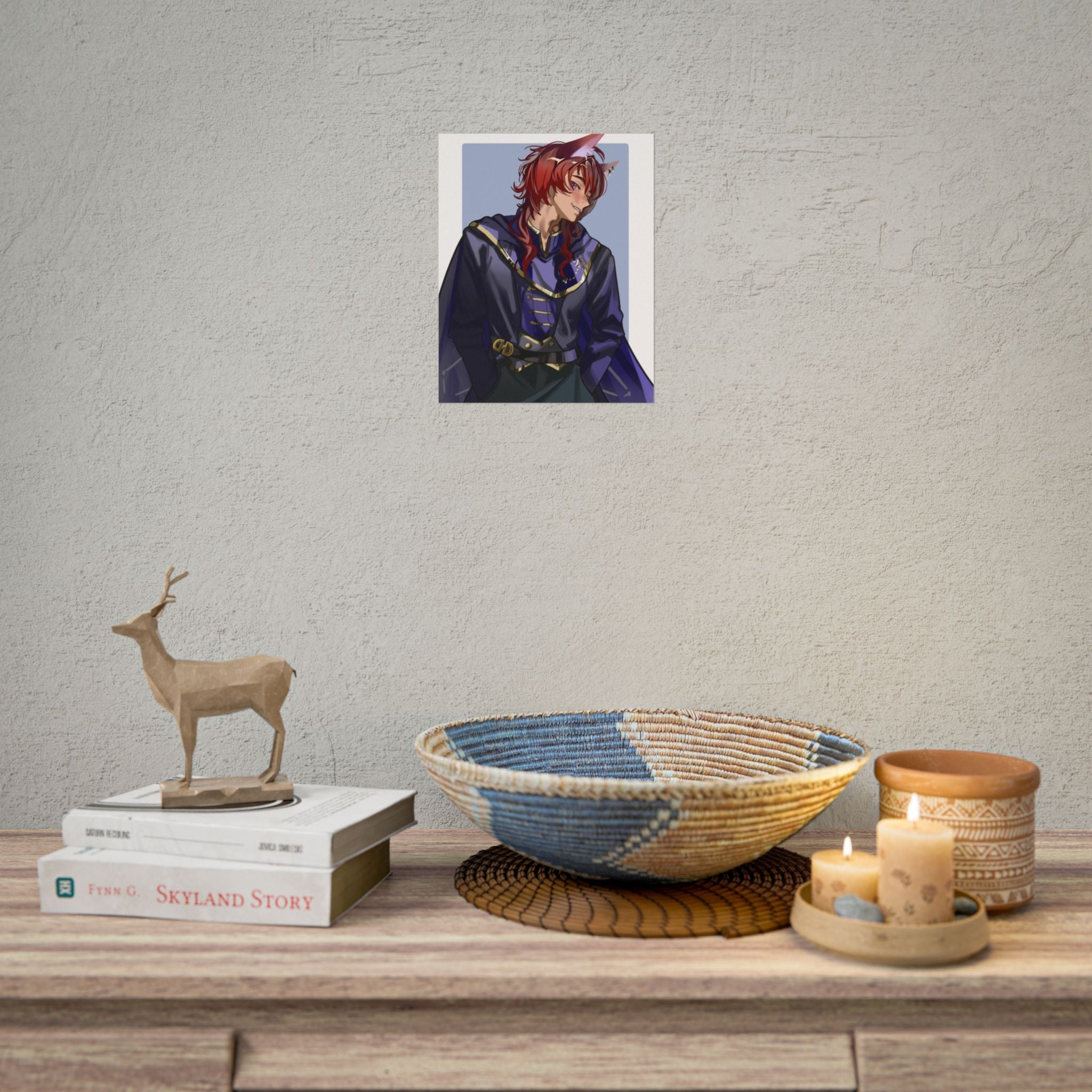 Cepheus Sins "Side Glance" Poster - KatDragonz