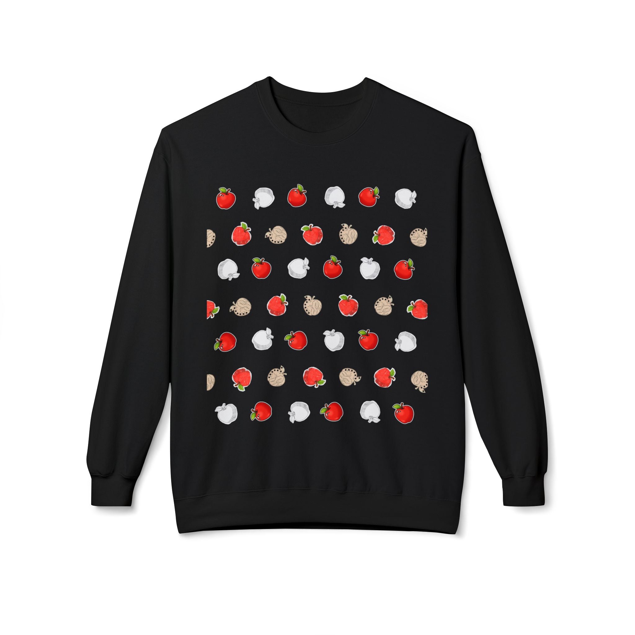 Doodled Apple Sweatshirt
