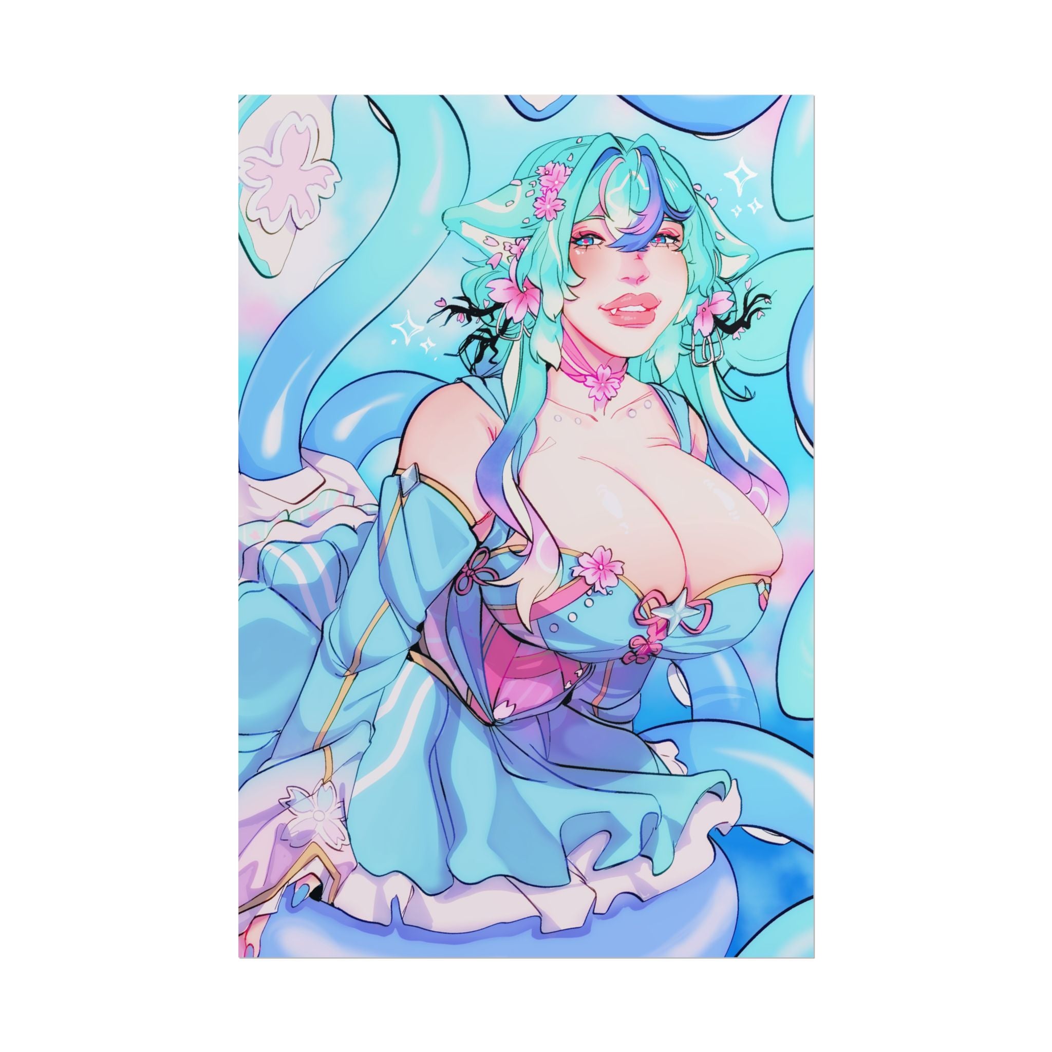 Eggie Weggie "Blossom Tide" Poster