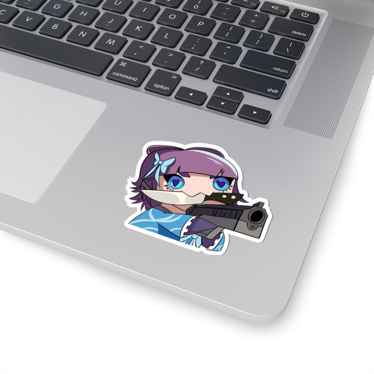 Nero Mariana With the Strap Gun Sticker