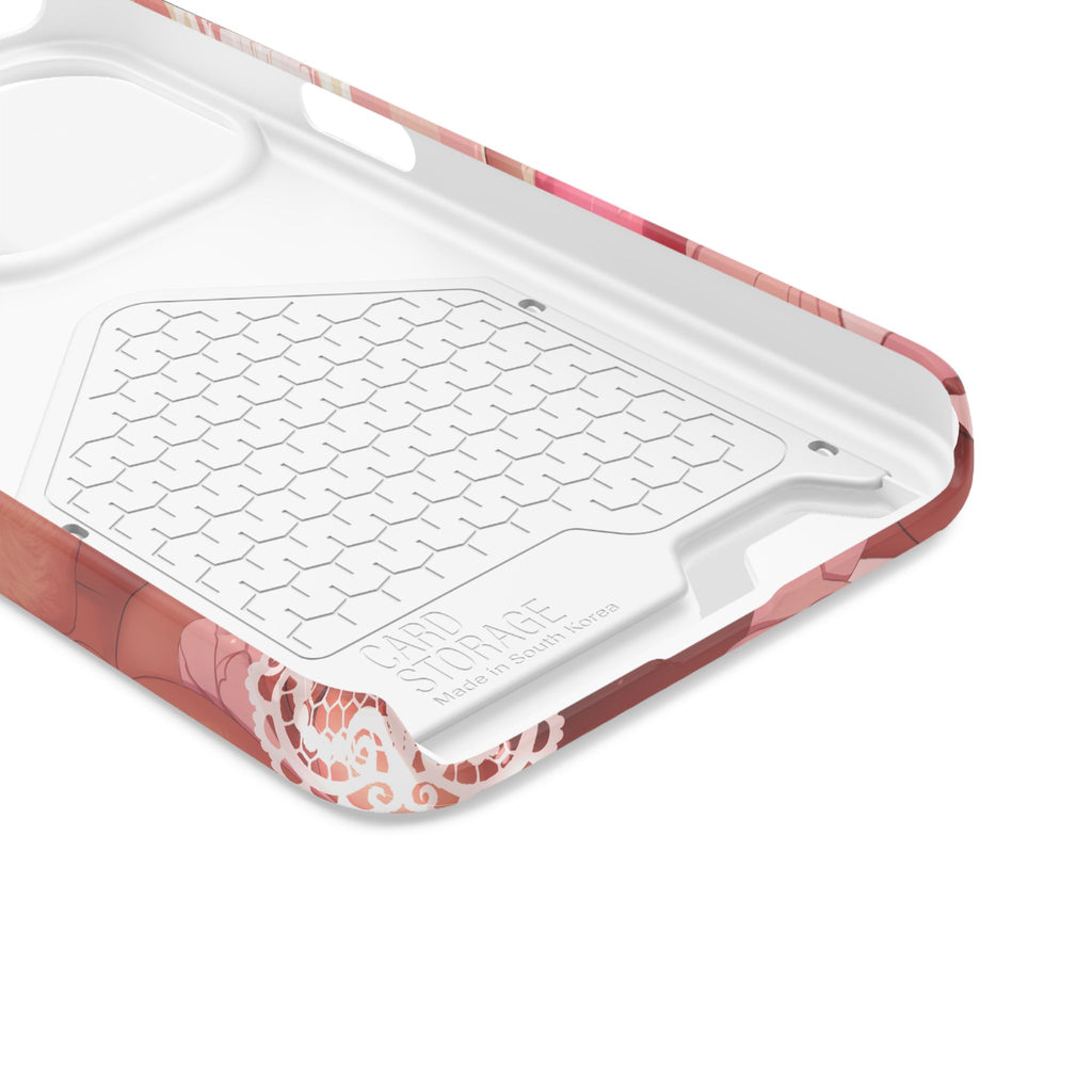 Angelica Phone Case With Card Holder