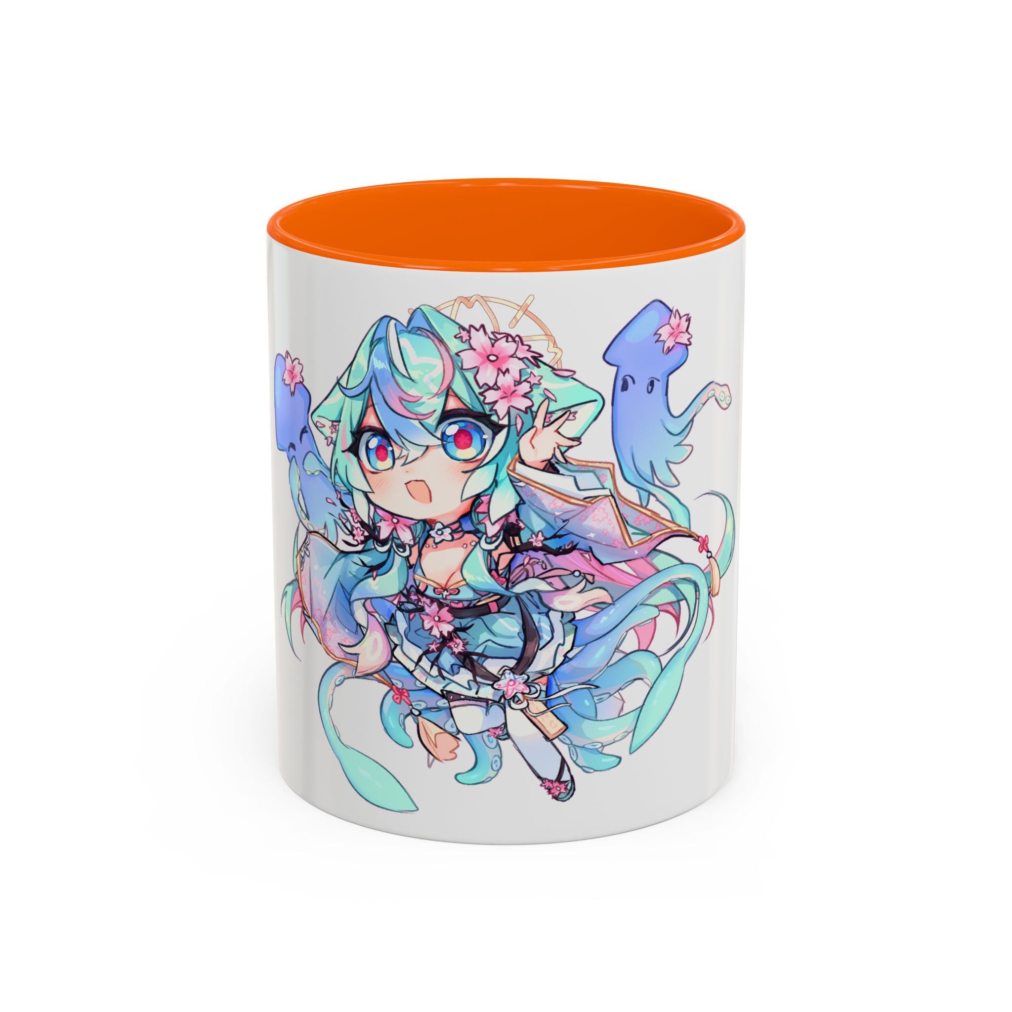 Eggie Weggie "Squid Friends" Accent Mug