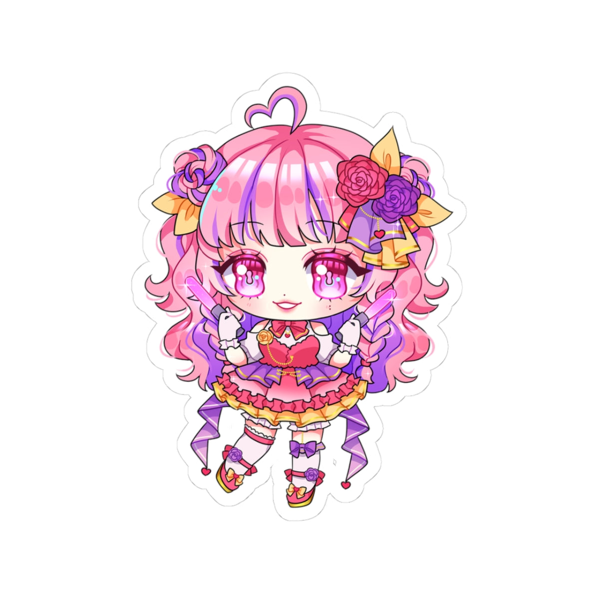 Rozalea Glamour Chibi Sticker