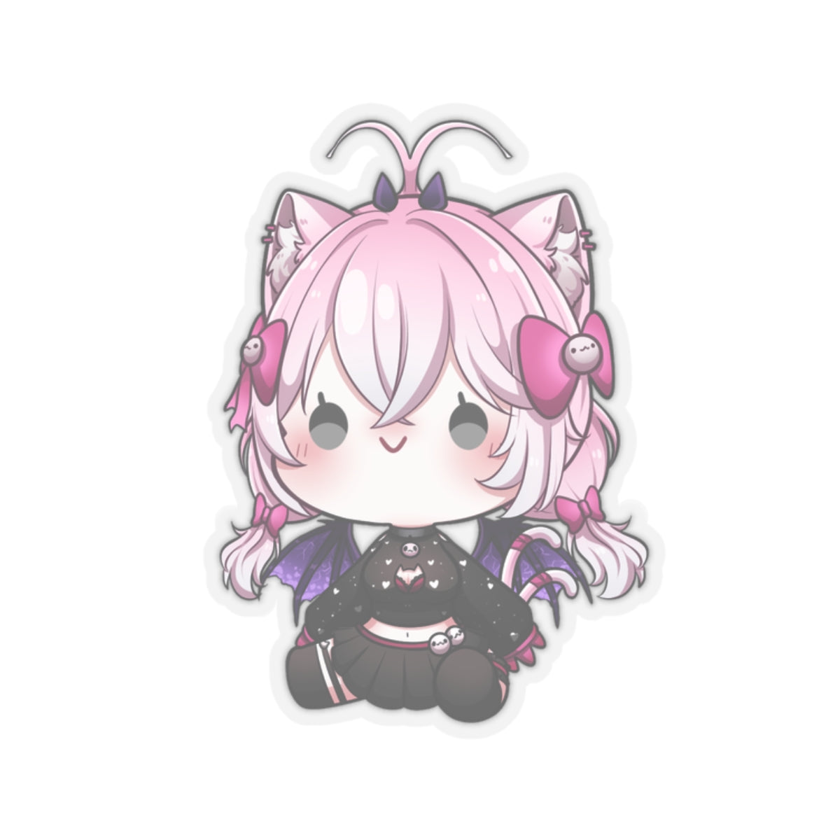 Kat Plush Sticker